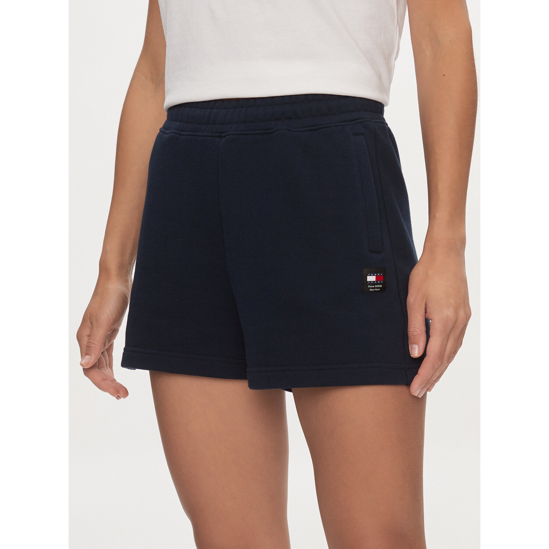 Tommy Jeans Sportshorts New Cls DW0DW17772 Dunkelblau Relaxed Fit