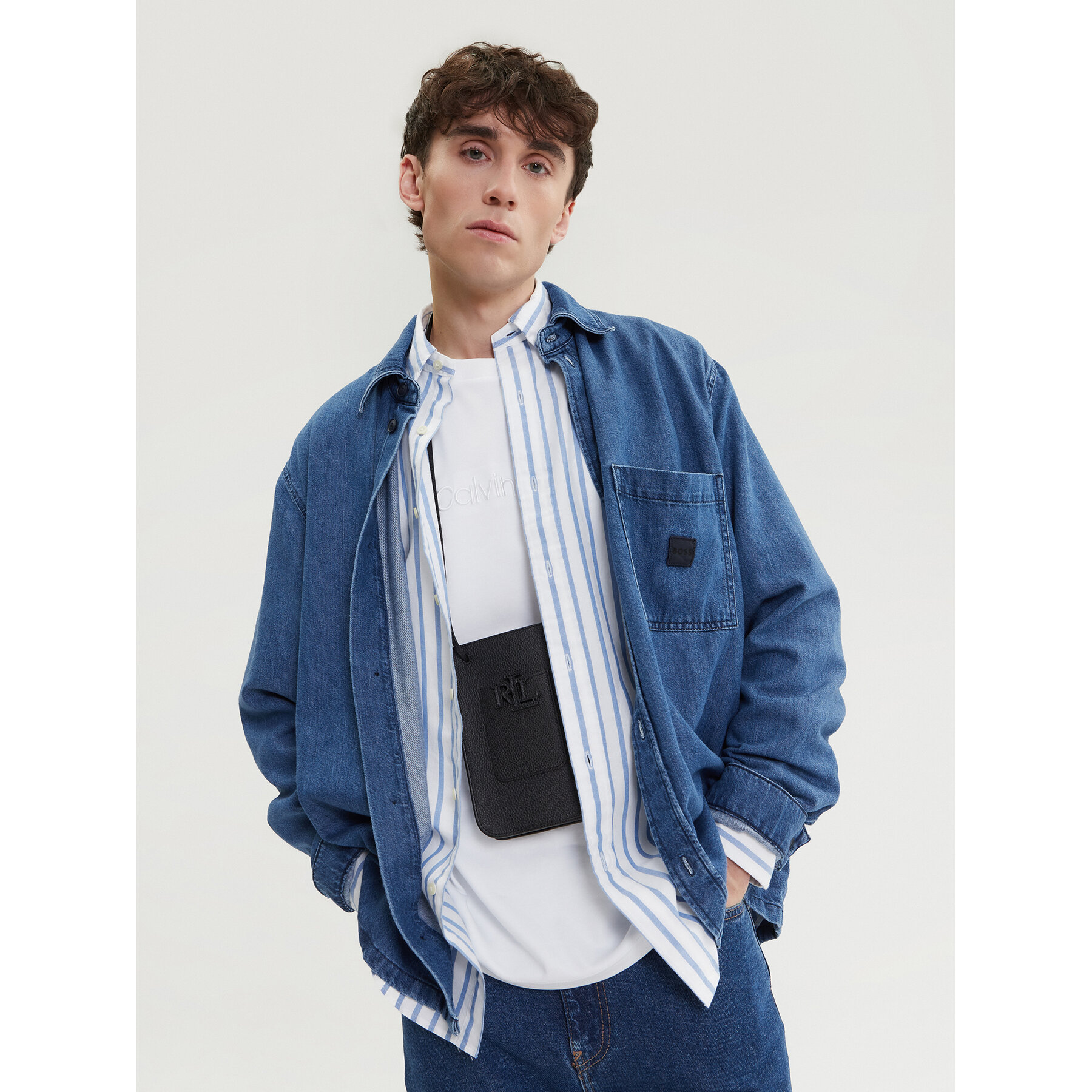 Kabelka LAUREN RALPH LAUREN 432966780001 Čierna