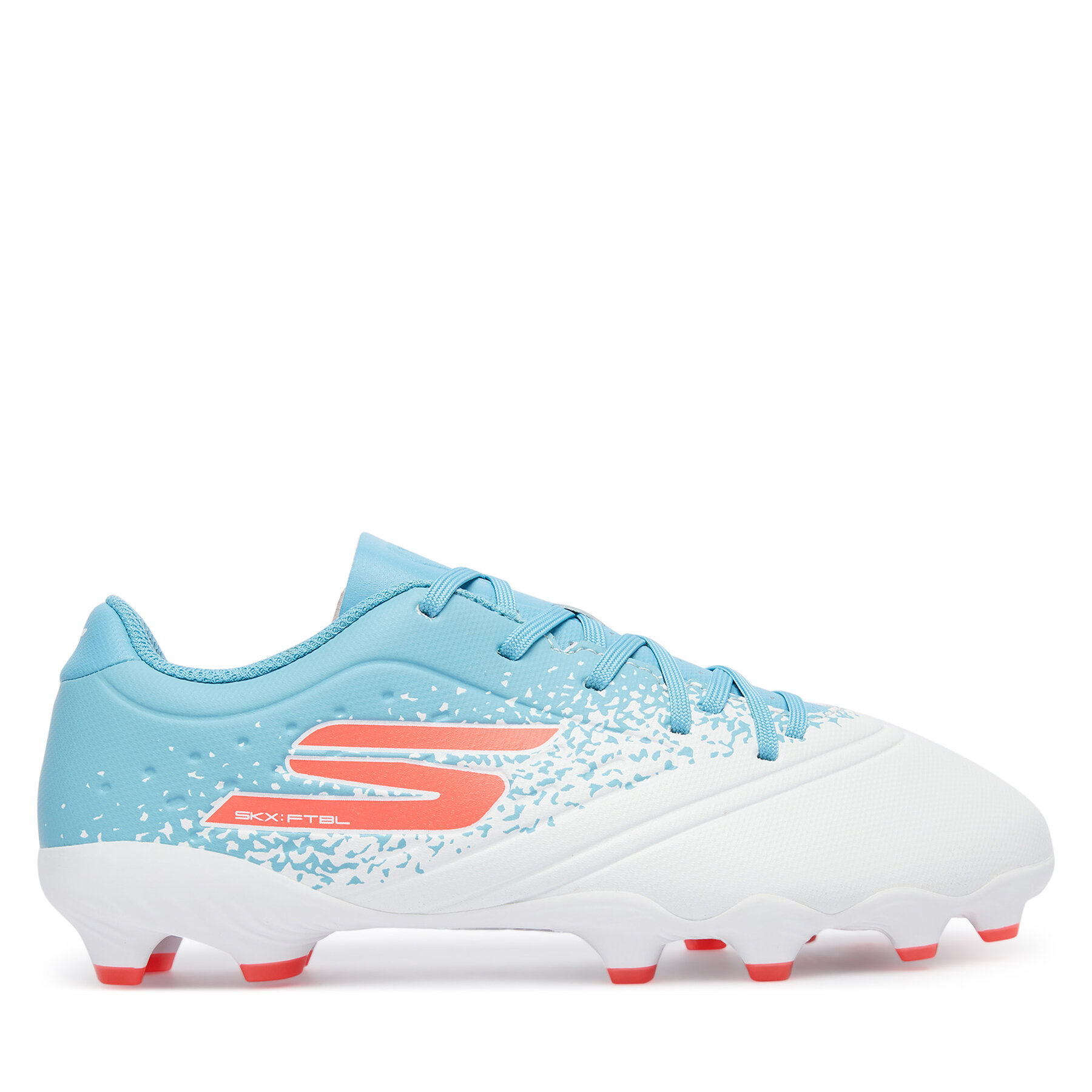 Futbalové topánky Skechers Jr Youth Fg 252060L WTQP Biela