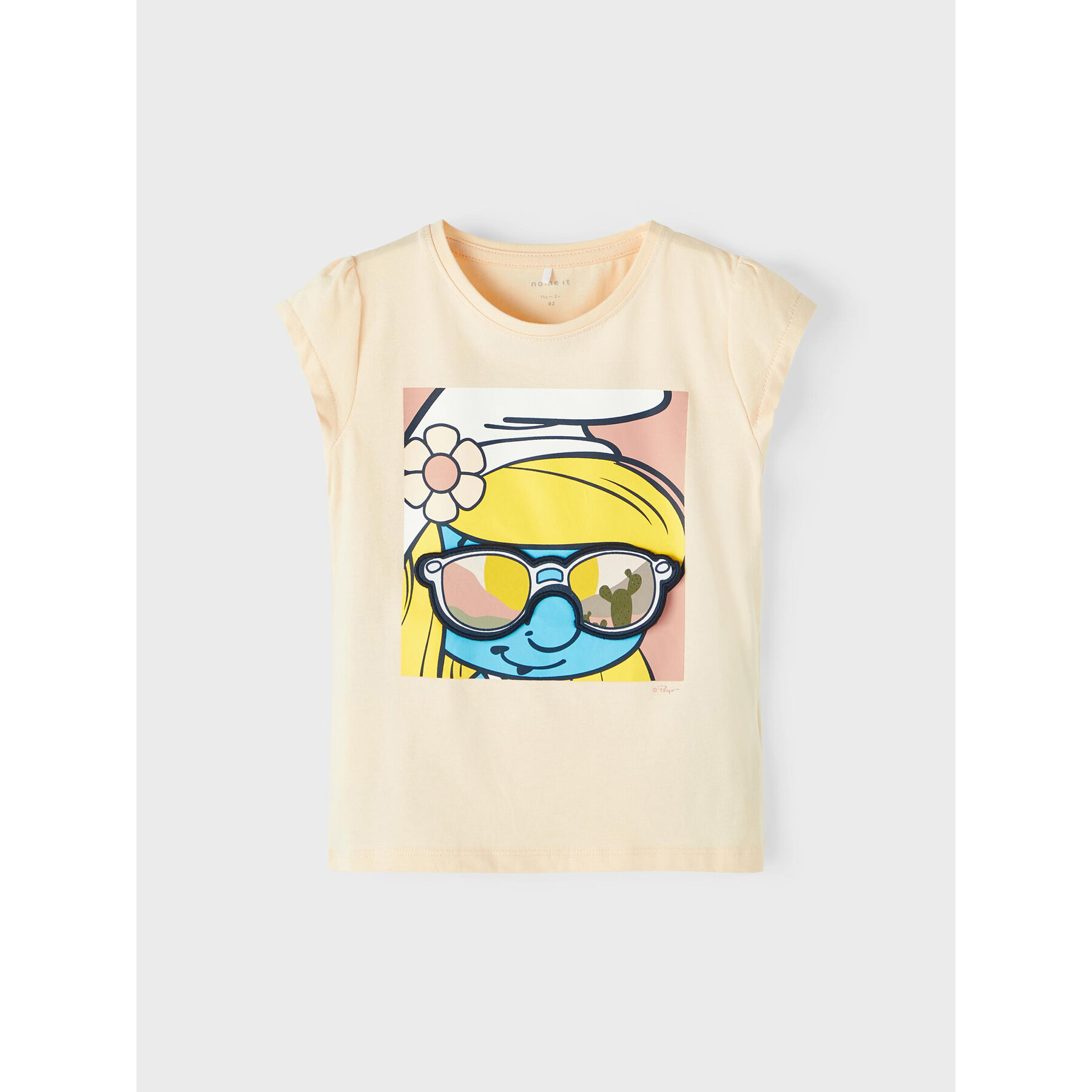 NAME IT T-Shirt 13217769 Πορτοκαλί Regular Fit