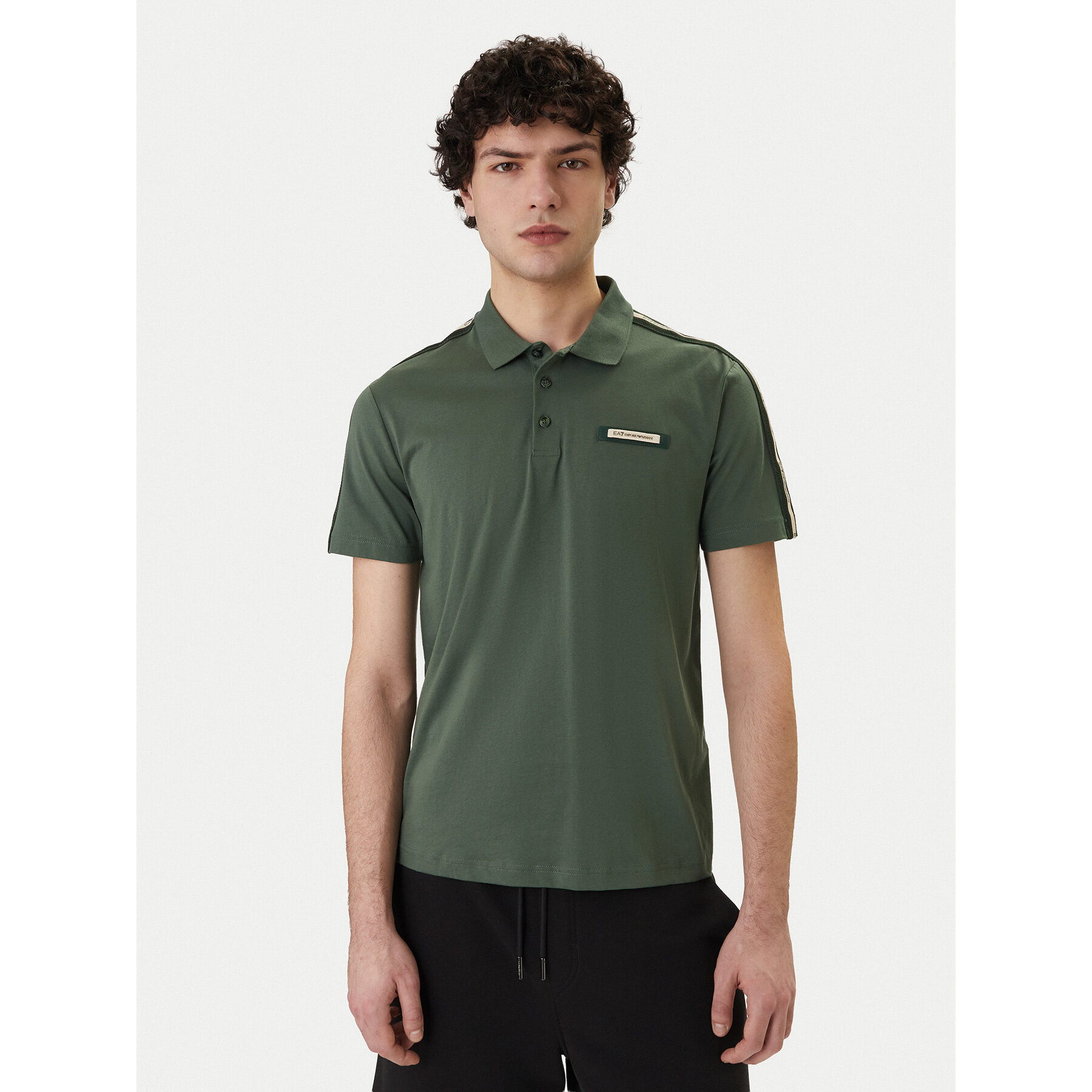 EA7 Emporio Armani Poloshirt 7M001477 AF10375 U7260 Grün Regular Fit