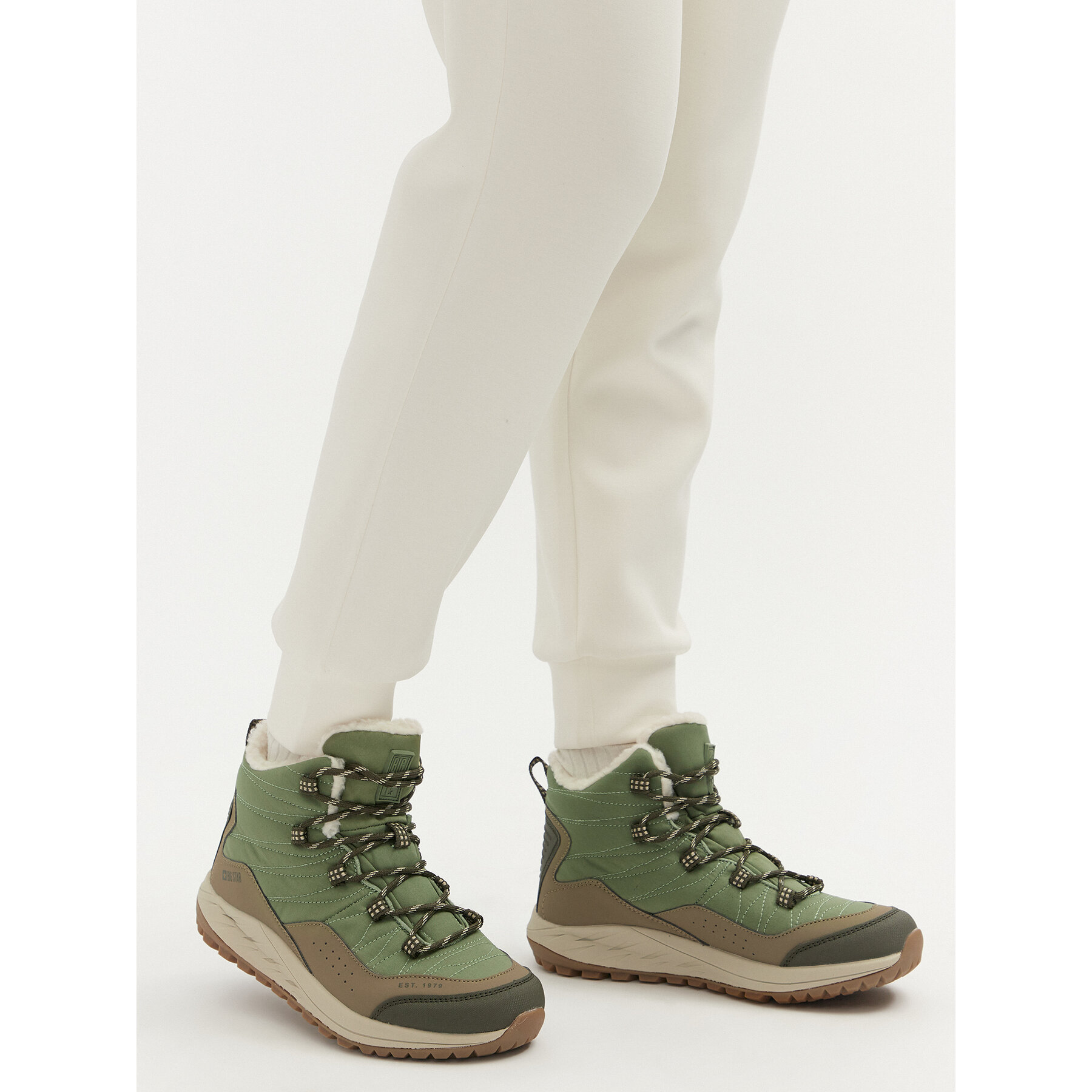 Outdoorová obuv Big Star Shoes OO274A064 Zelená