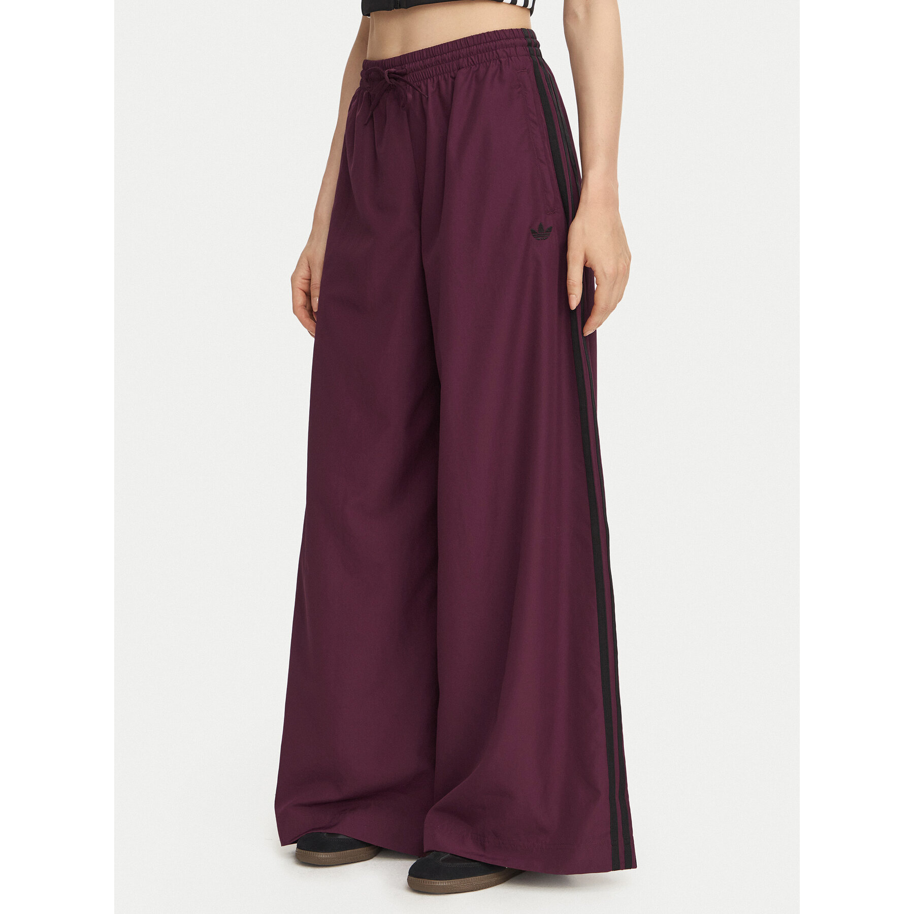 adidas Jogginghose Firebird Adilenium Track Pant KT0020 Dunkelrot Relaxed Fit