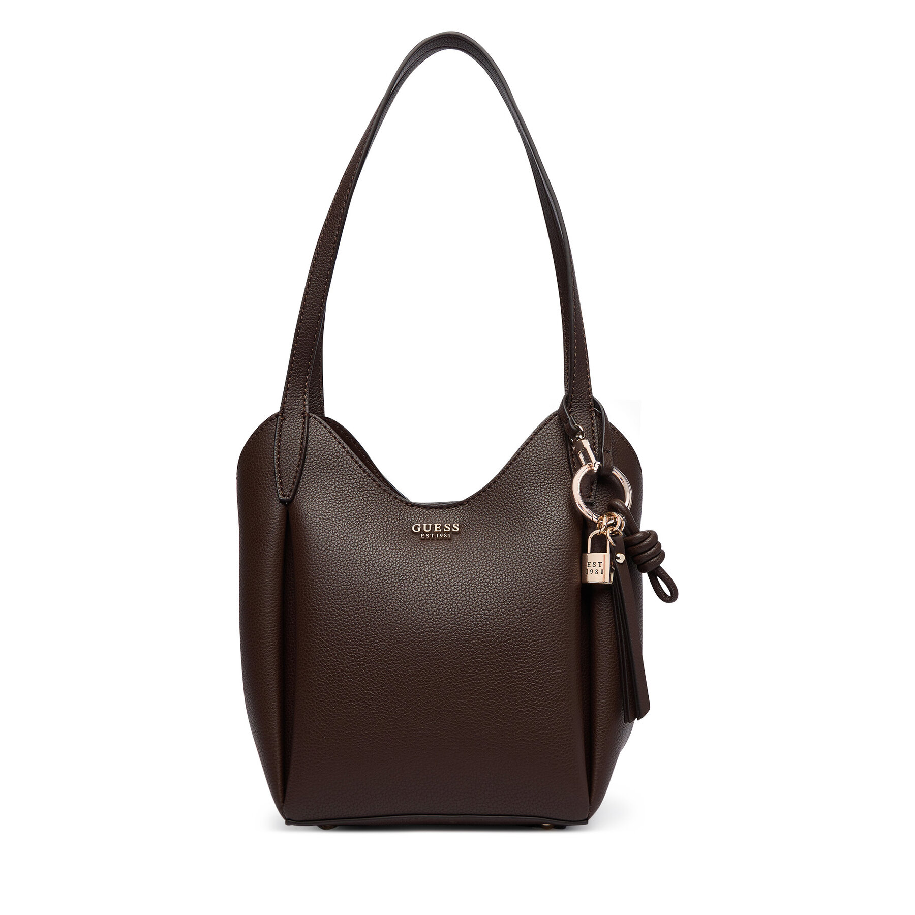 Geantă Guess Melody HWBG97 35030 Maro închis