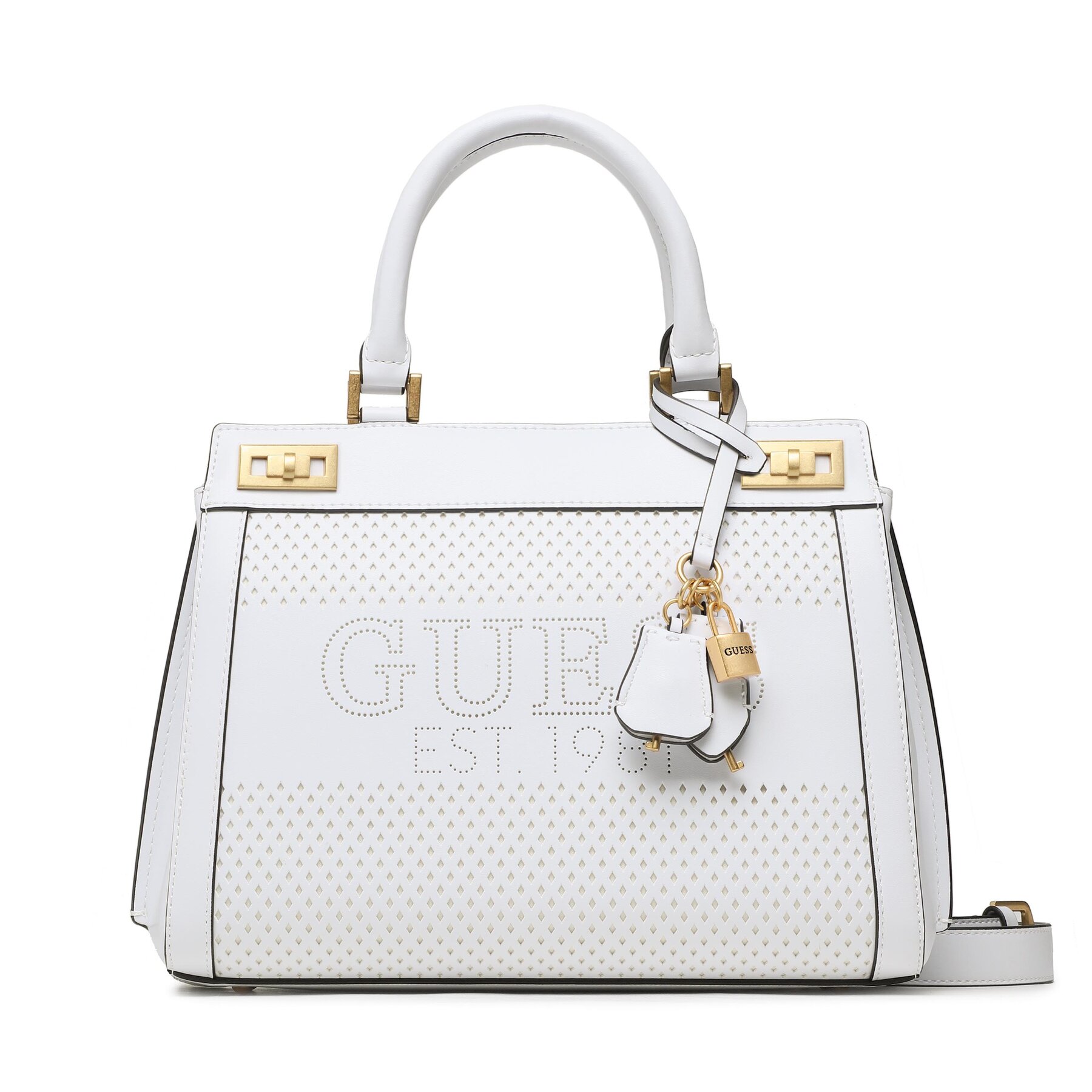 Guess Katey Perf (WH) HWWH87 69260 WHI – Дамска чанта