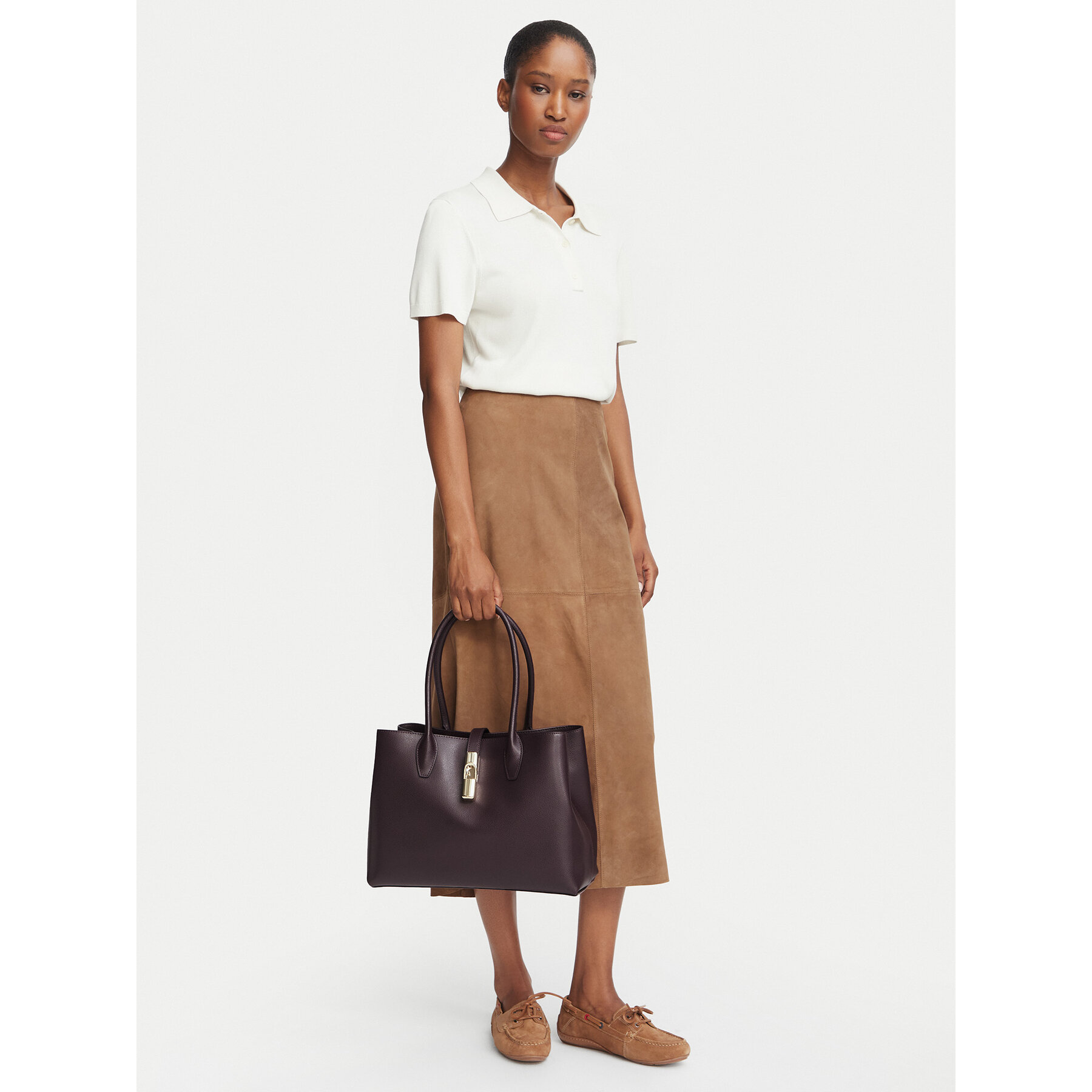 Дамска чанта Furla Goccia M WB01978 ARE000 4906S Виолетов