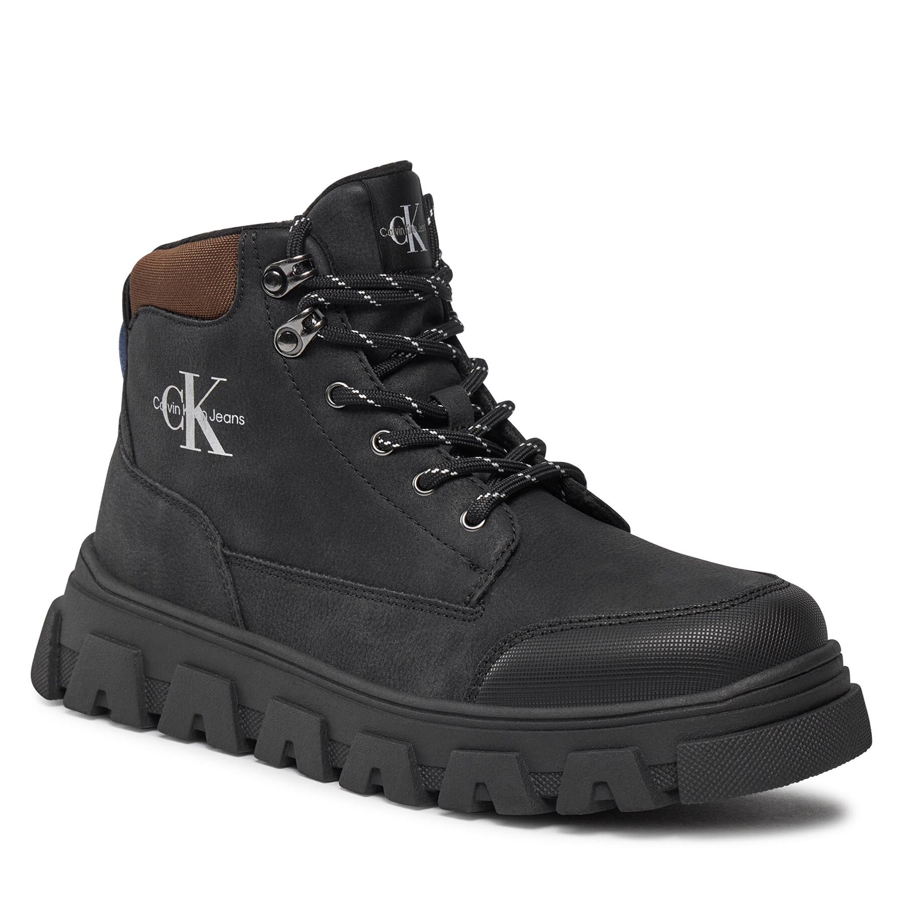 Gležnjarji Calvin Klein Jeans V3B5-80750-0315 S Black 999