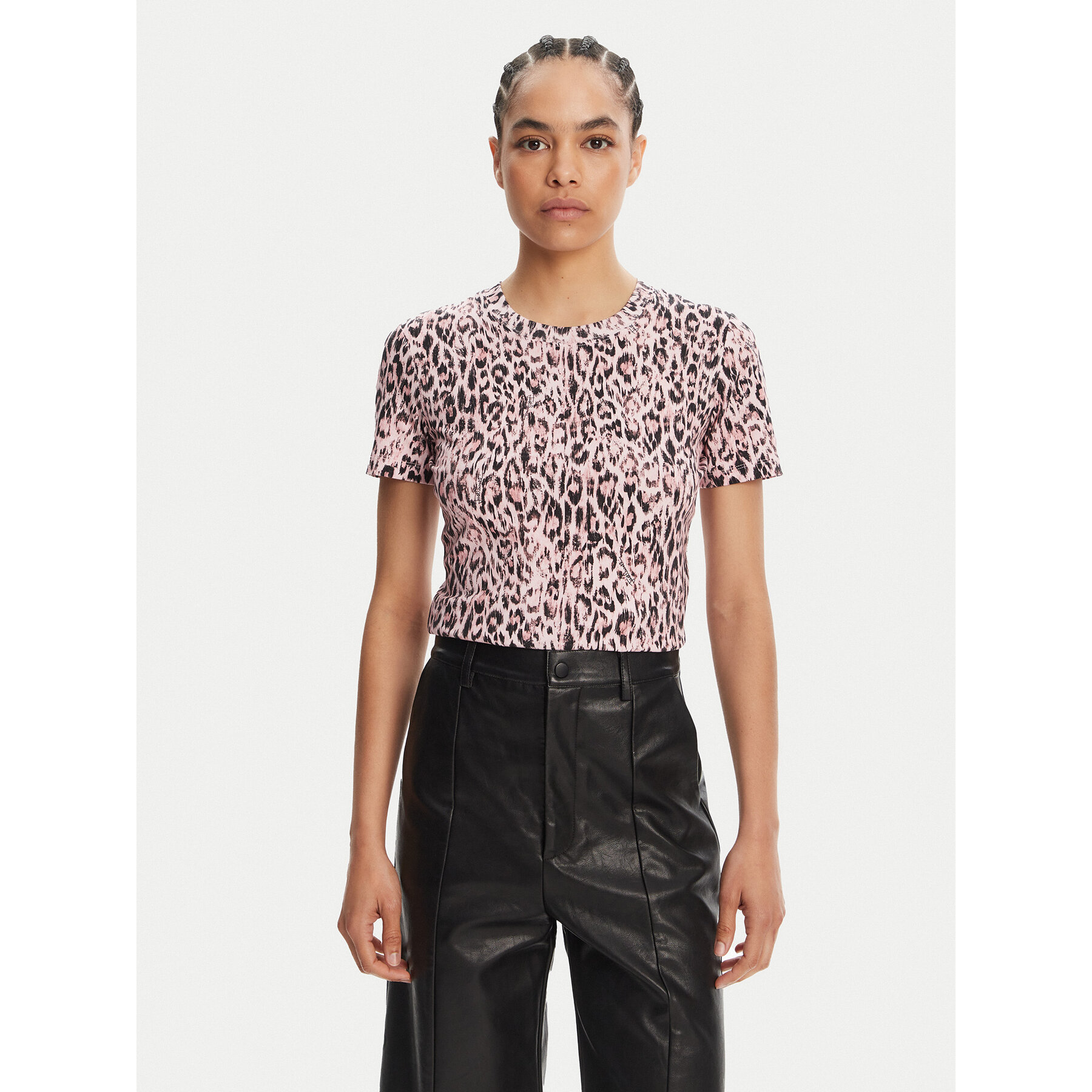 Just Cavalli Póló 78PAHE06 Színes Regular Fit