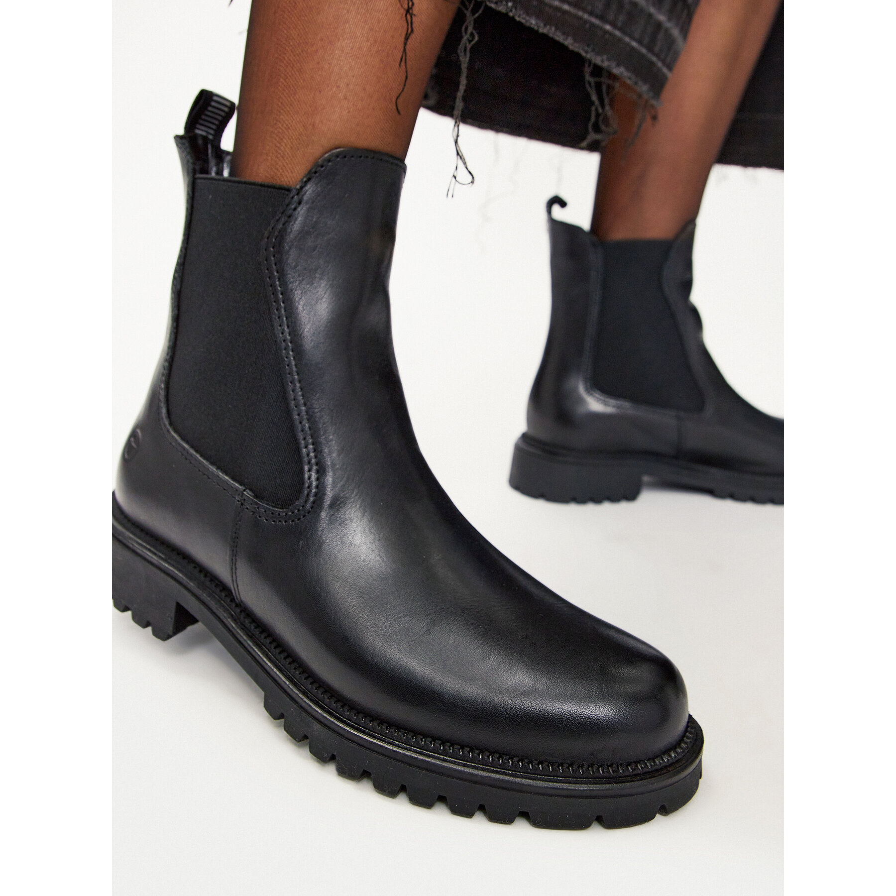 Ghete Jodhpur Tamaris 1-25427-41 Negru