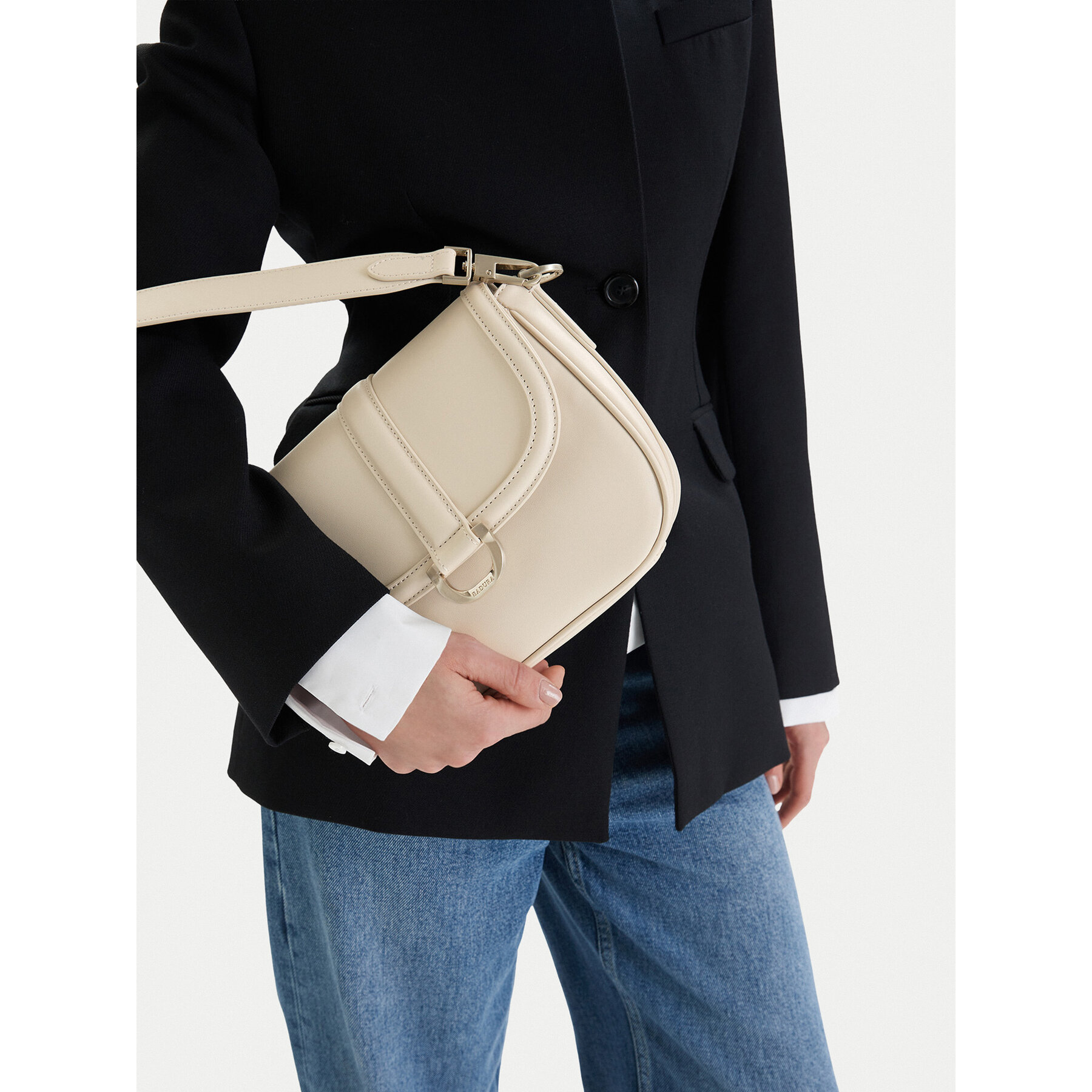 Дамска чанта Badura CEO-ADI-LDA8572 Екрю