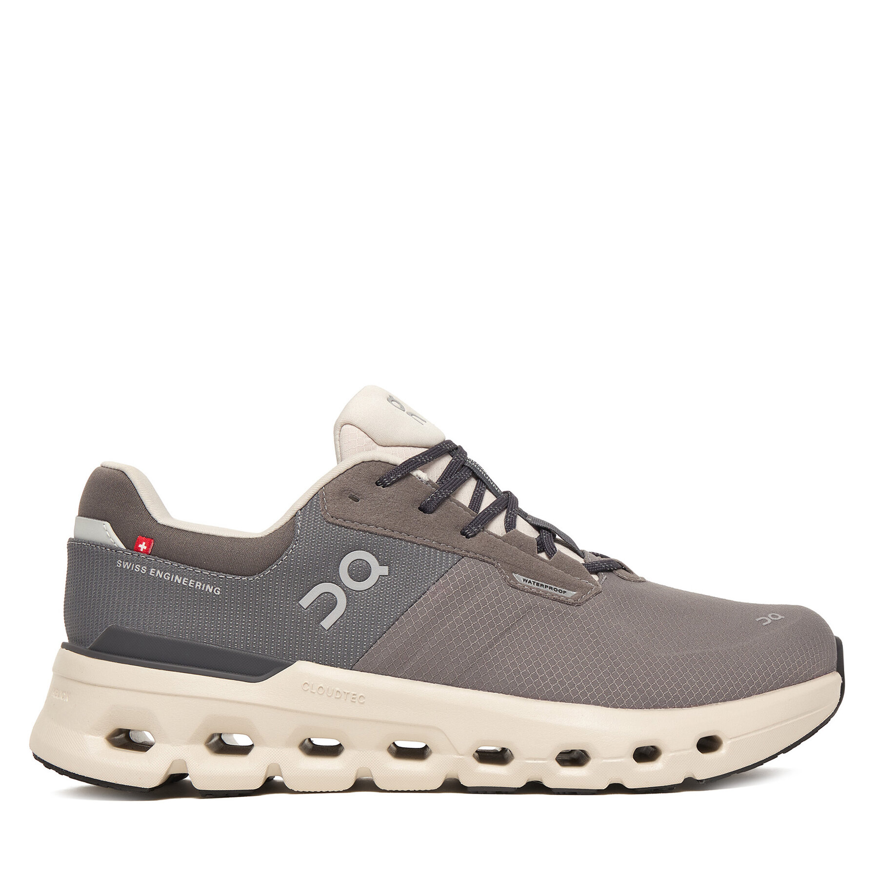 On Férfi Futócipő, Méret: 44.5, Szürke, Cloudrunner 2 Waterproof 3ME10154285
