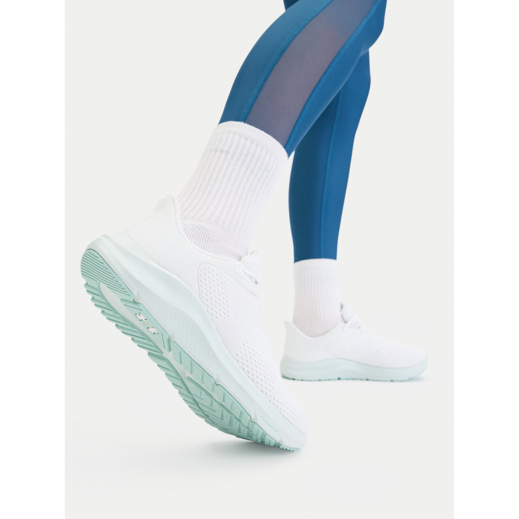 Маратонки за бягане Under Armour UA W Charged Pursuit 4 BL 6000598 Бял