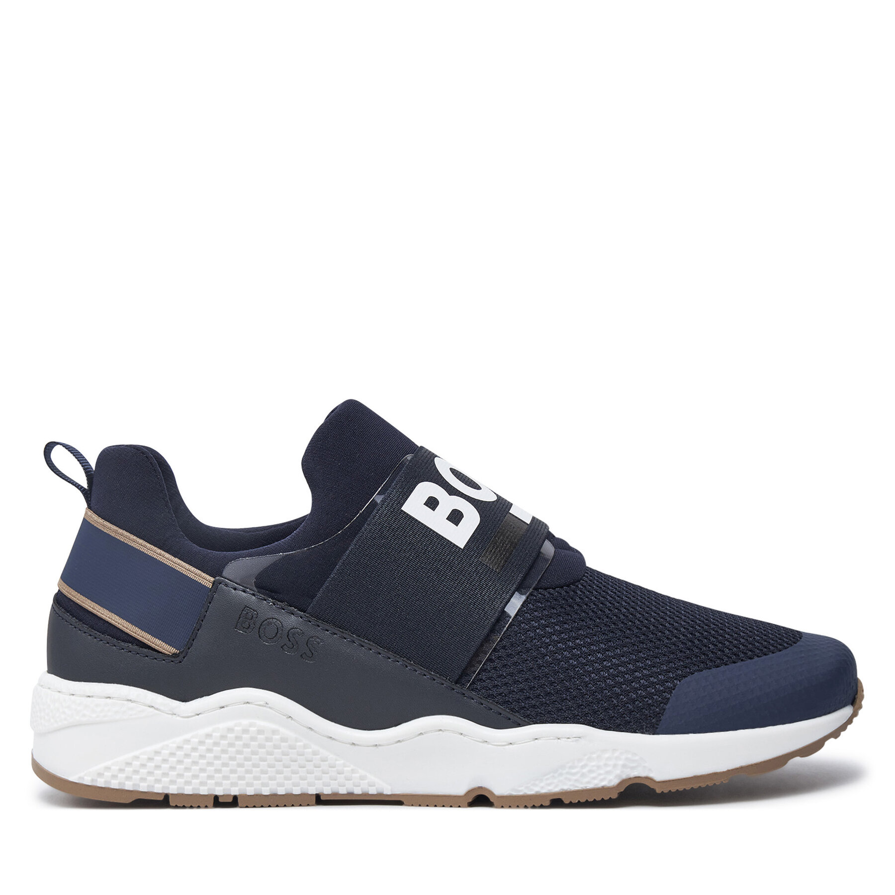 Dziecięce Sneakersy BOSS, Rozmiar 38 Granatowy J51308 S
