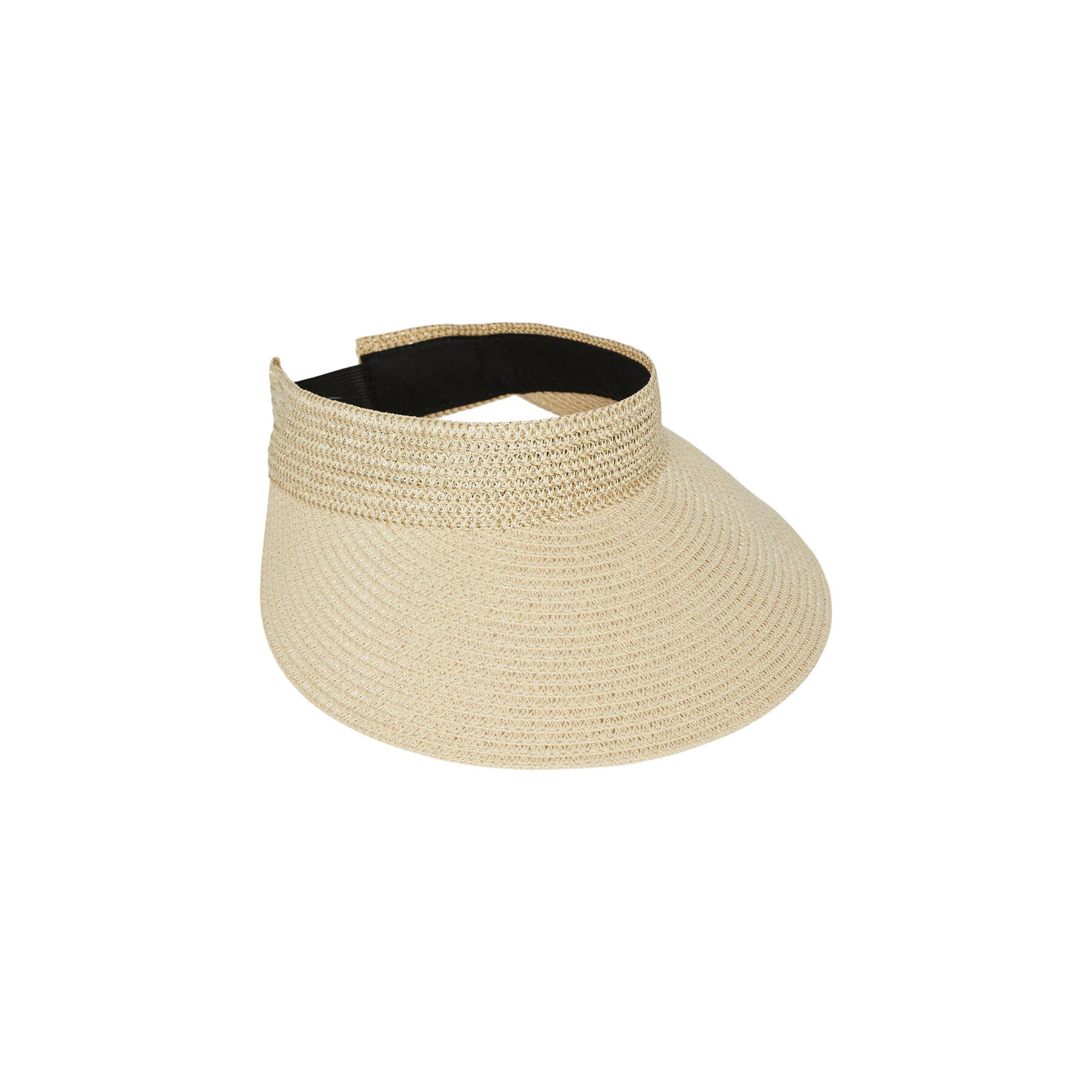 

Бейсболка Pieces 17135542 Nature Lurex, Бежевий