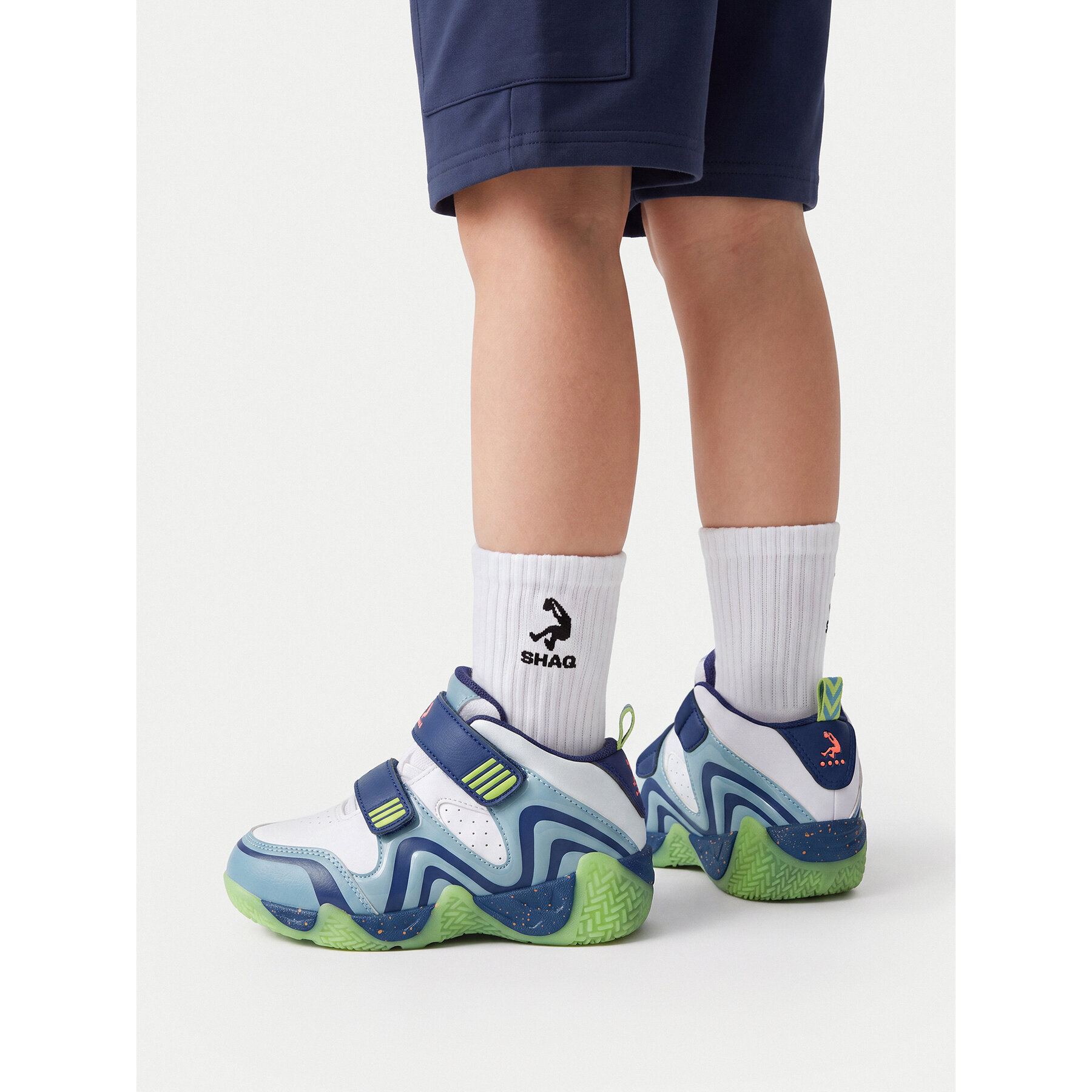 Sneakers SHAQ EO-SHAQNOVA AQ95073T-WD Alb