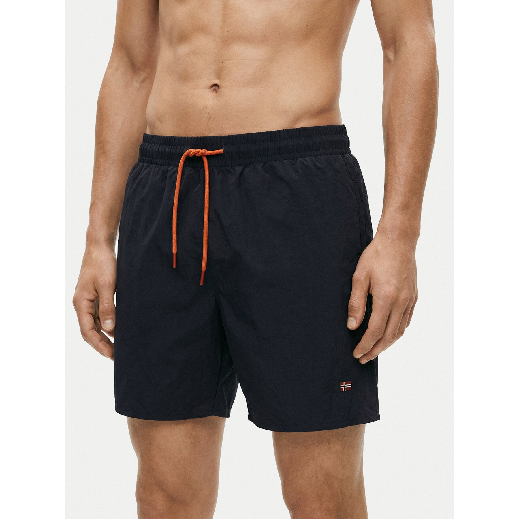 Napapijri Badeshorts V-Haldane NP0A4HRZ Dunkelblau Regular Fit
