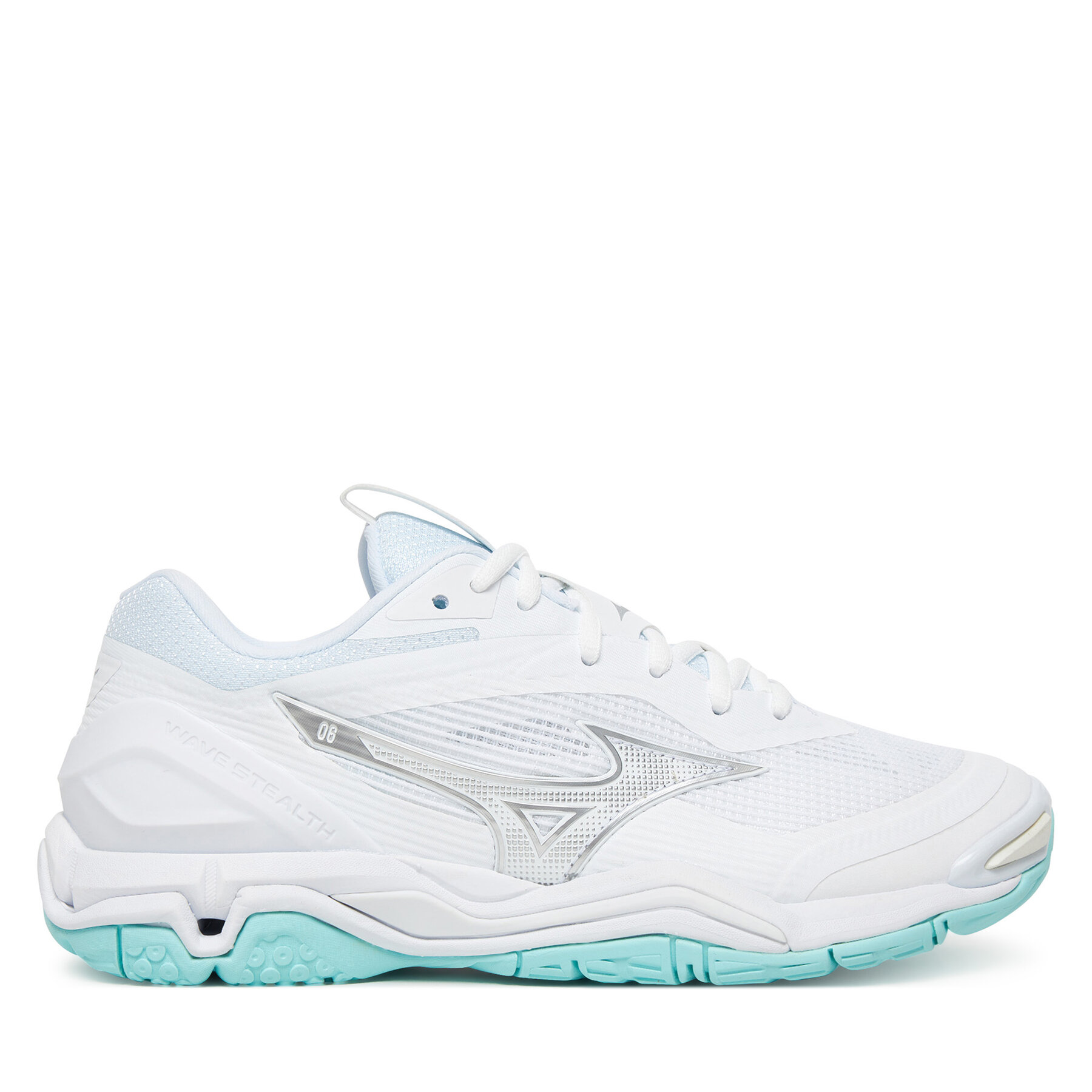 Halové topánky Mizuno Wave Stealth 6 X1GB2430 Biela