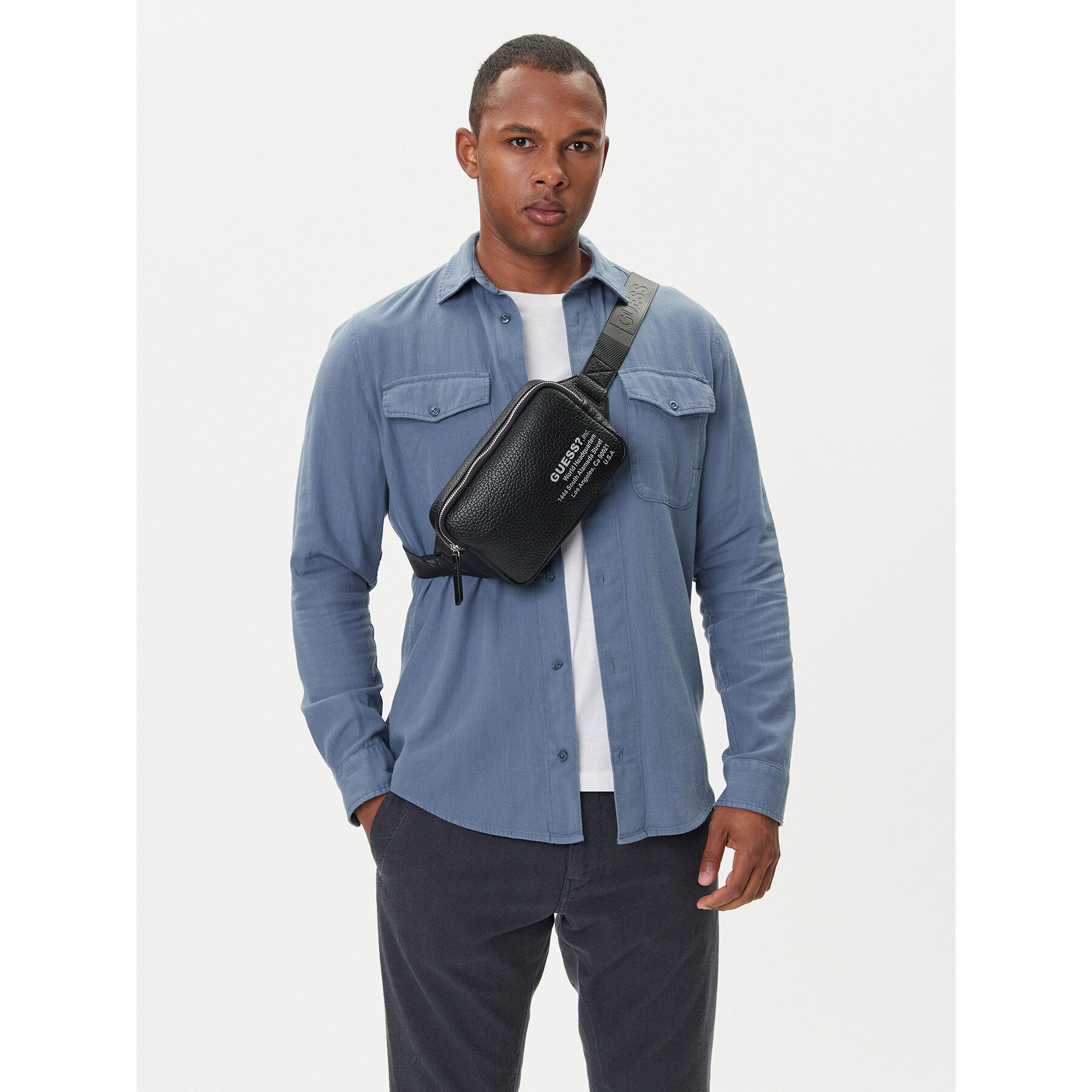 Borsetă Guess HMNYLP P5424 Negru