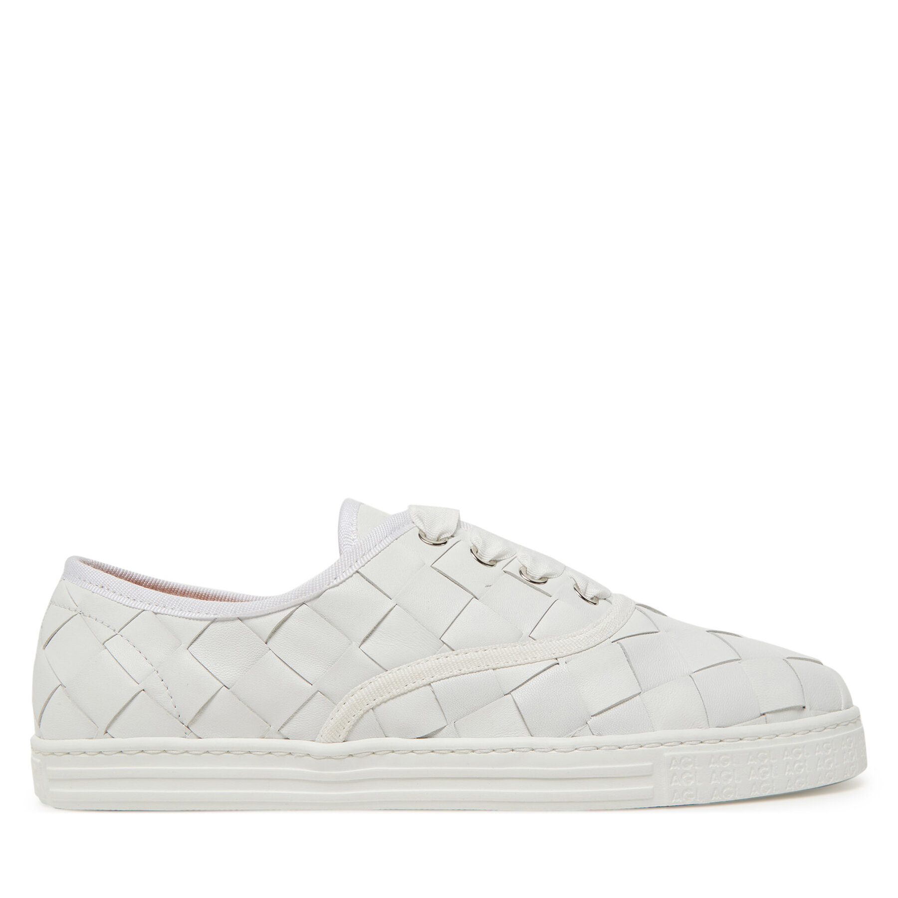 Scarpe sportive AGL Tessy D936147PGKT018A634 Bianco