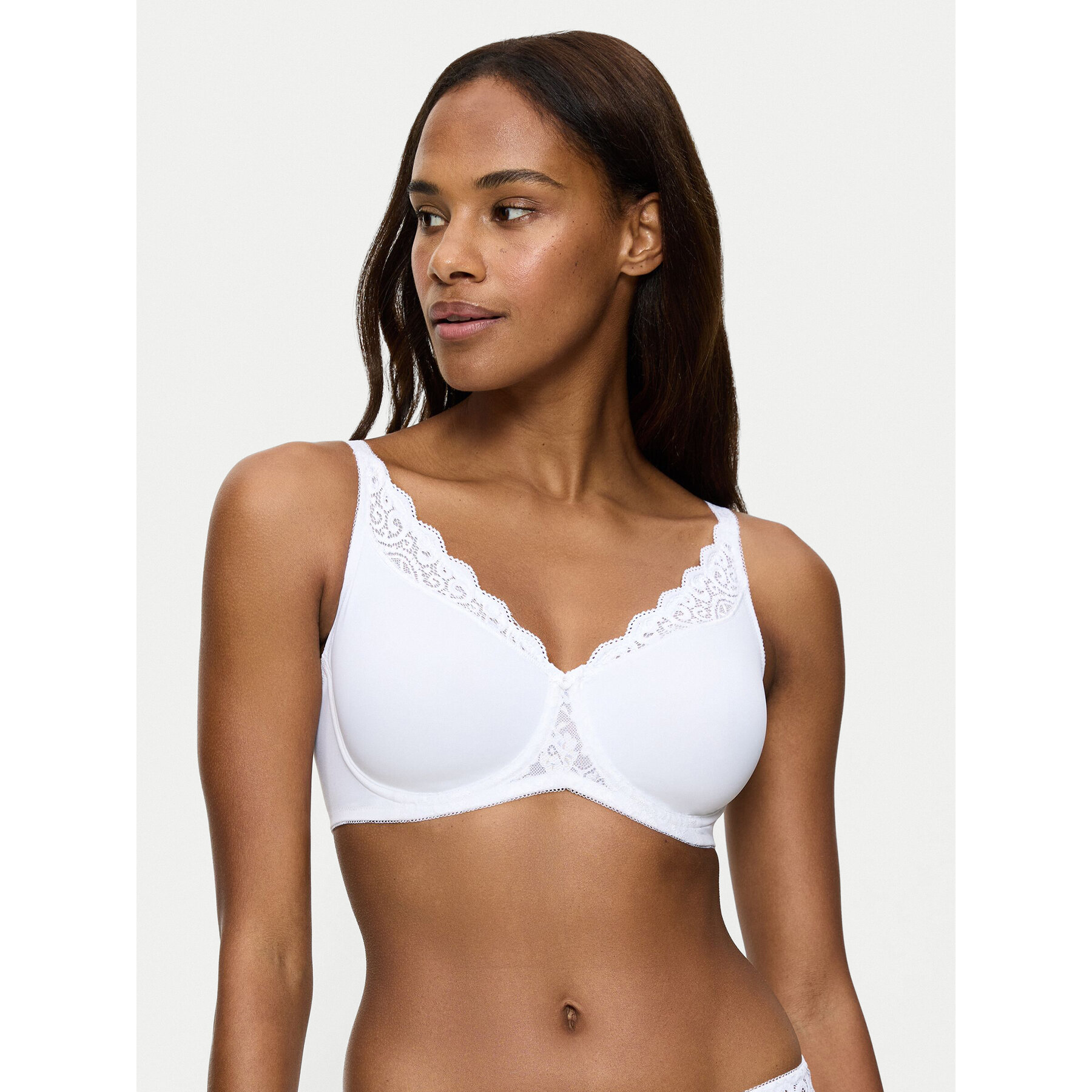 Triumph Reggiseno con ferretto Amourette 10210670 Bianco