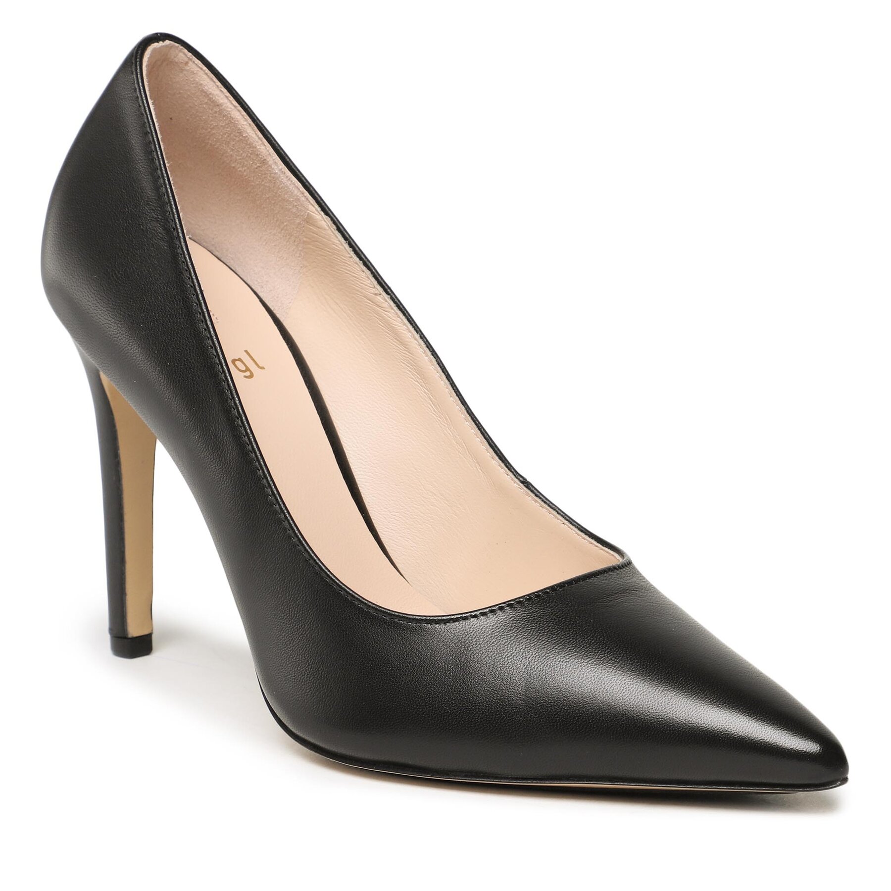 Pantofi cu toc subțire HÖGL Boulevard 90 Schwarz (-0100)