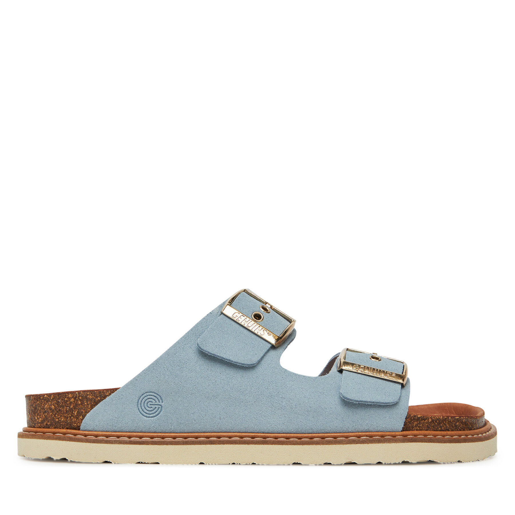 Papucs Genuins Hawaii Velour G106252 Kék