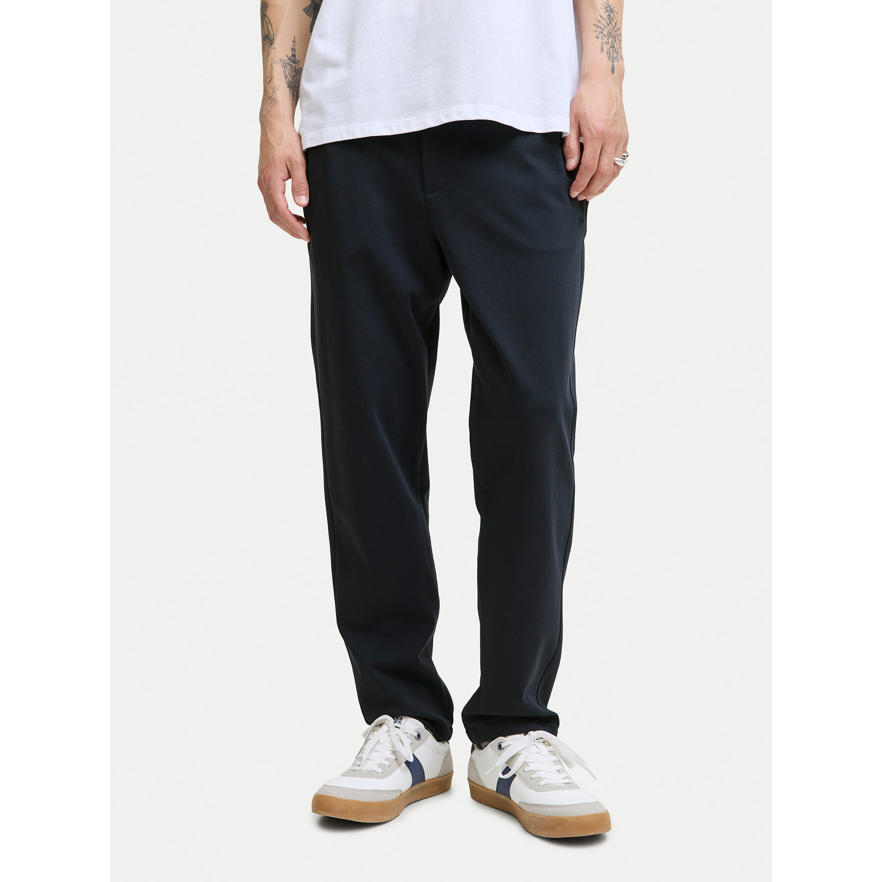 Jack & Jones Stoffhose Ace Neo 12282533 Dunkelblau Tapered Fit