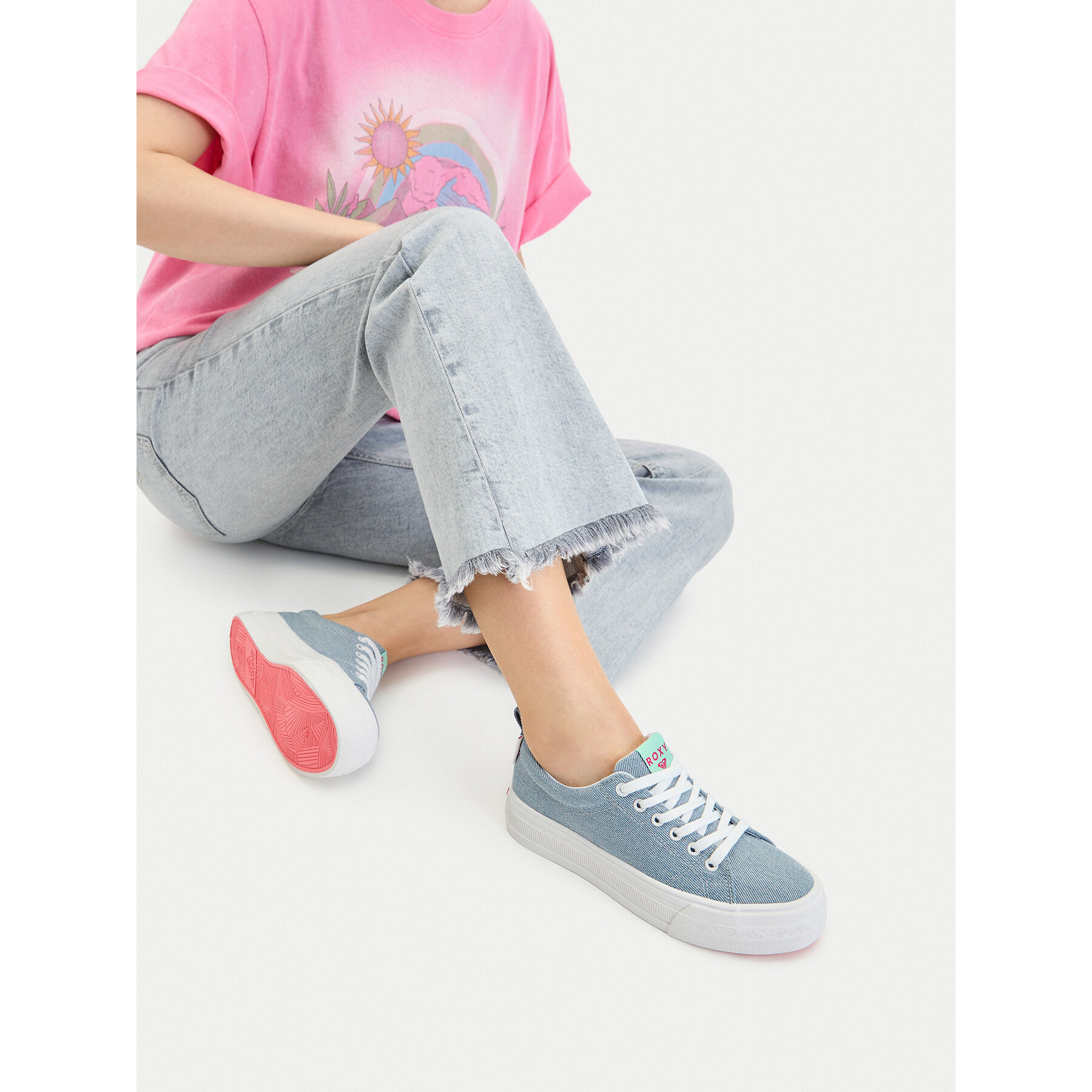 Teniși Roxy CWBEOB-V12908 Albastru