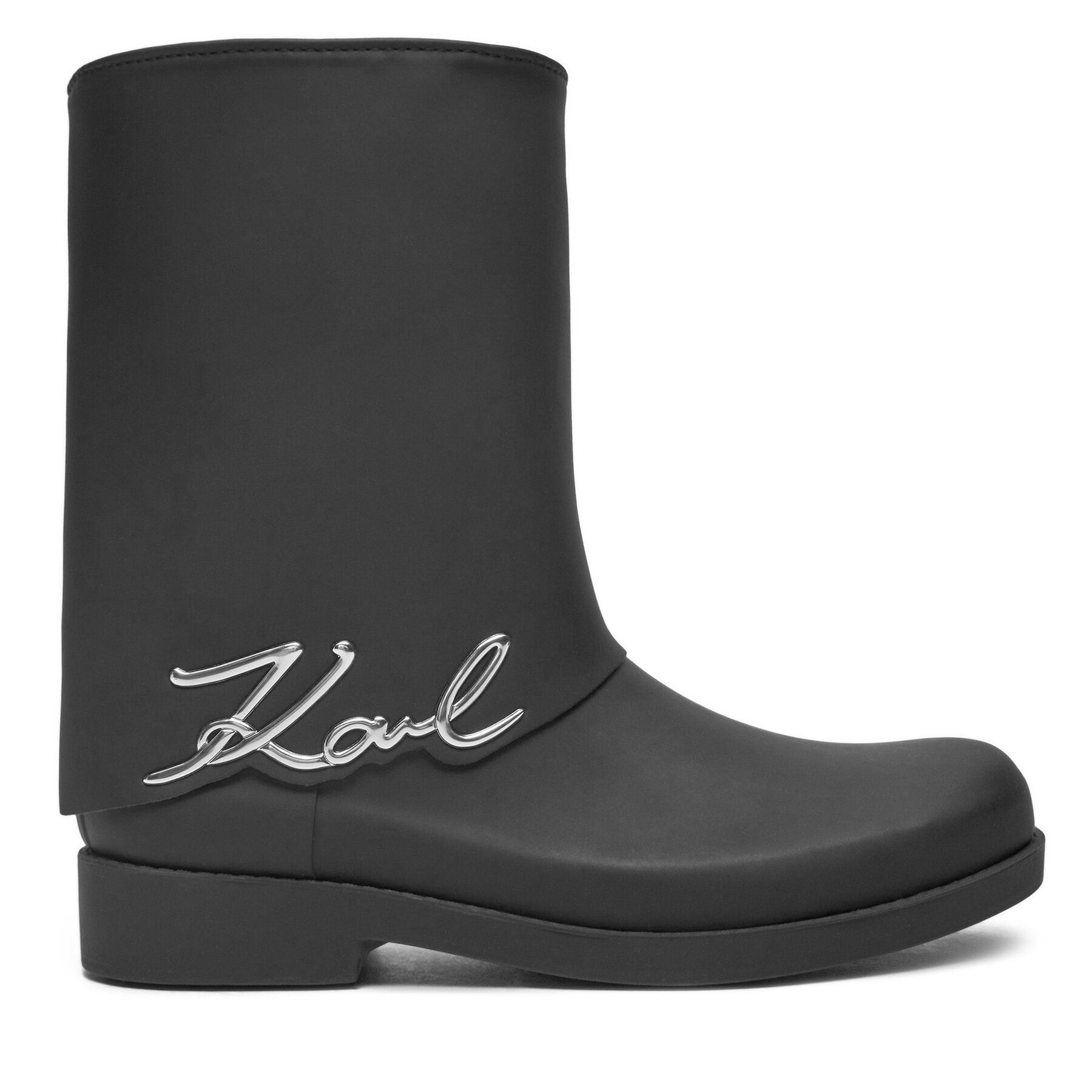 Guminiai batai KARL LAGERFELD Kalosh KL47064 Juoda
