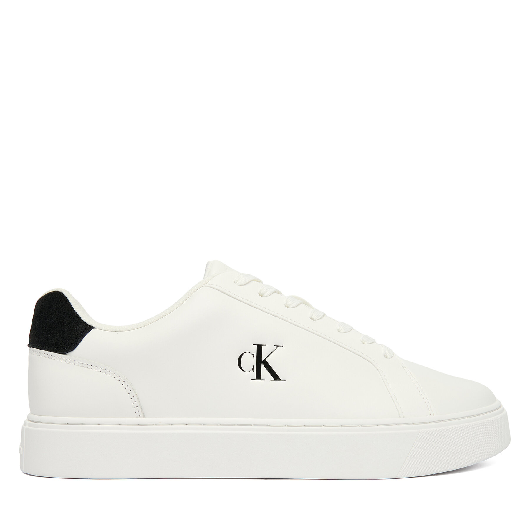 Superge Calvin Klein Classic Cupsole Laceup Lth YM0YM01435 Bela