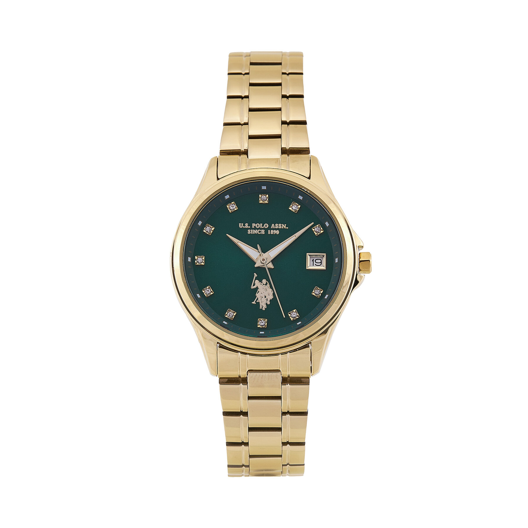 Damski Zegarek U.S. Polo Assn. Złoty Louise USP8342GR