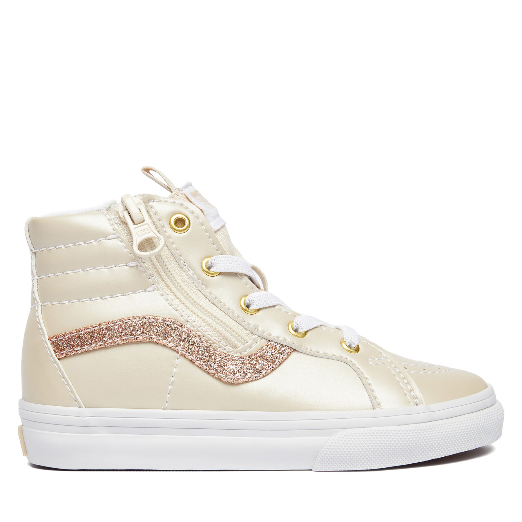 Sportcipők Vans SK8-Hi Reissue Side Zip VN0007Q3DJR1 Krém