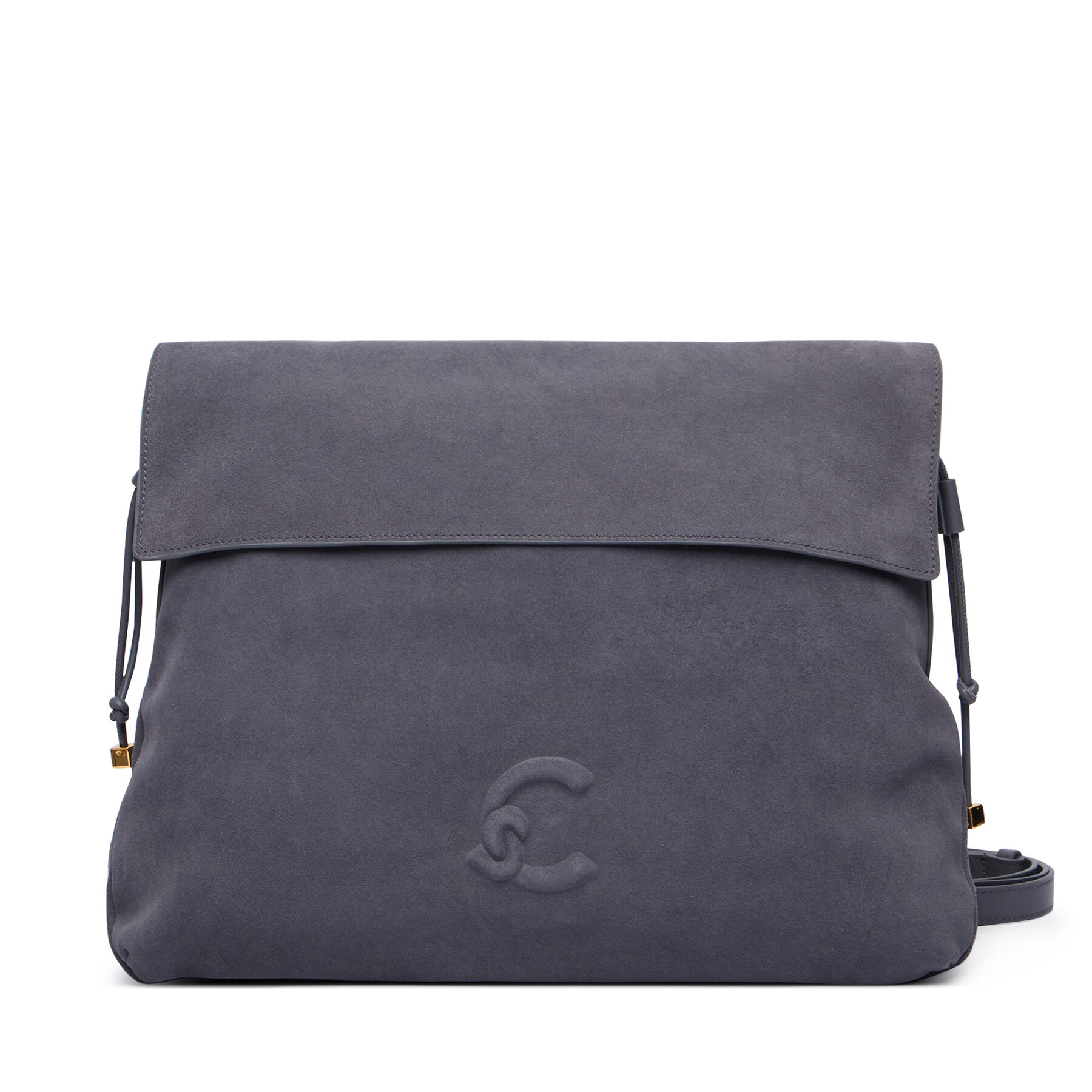 Coccinelle Τσάντα Coccinelle V9G Coccinelleldia Suede Bim E1 V9G 13 03 01 Γκρι