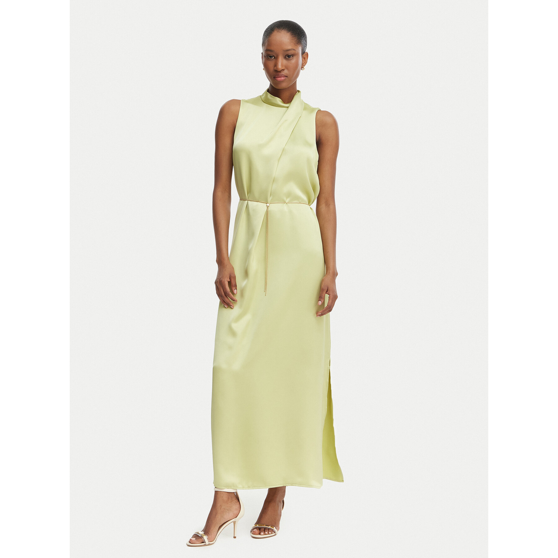 HUGO Coctailkleid Kewina-1 50566973 Hellgelb Slim Fit