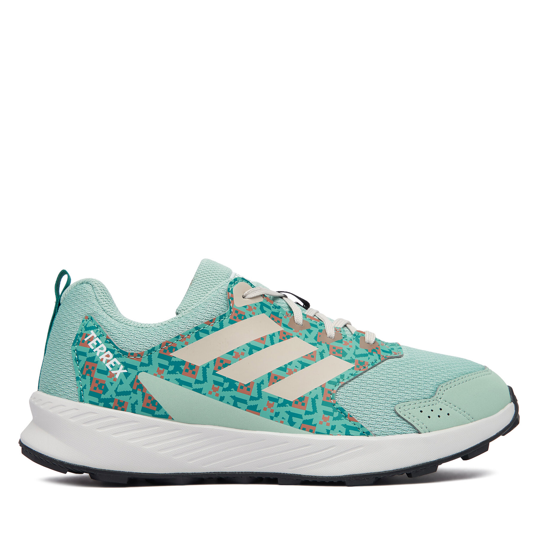 Trekking čevlji adidas Minecraft Terrex Tracefinder Trail Running Shoes Junior KK1742 Svetlo zelena