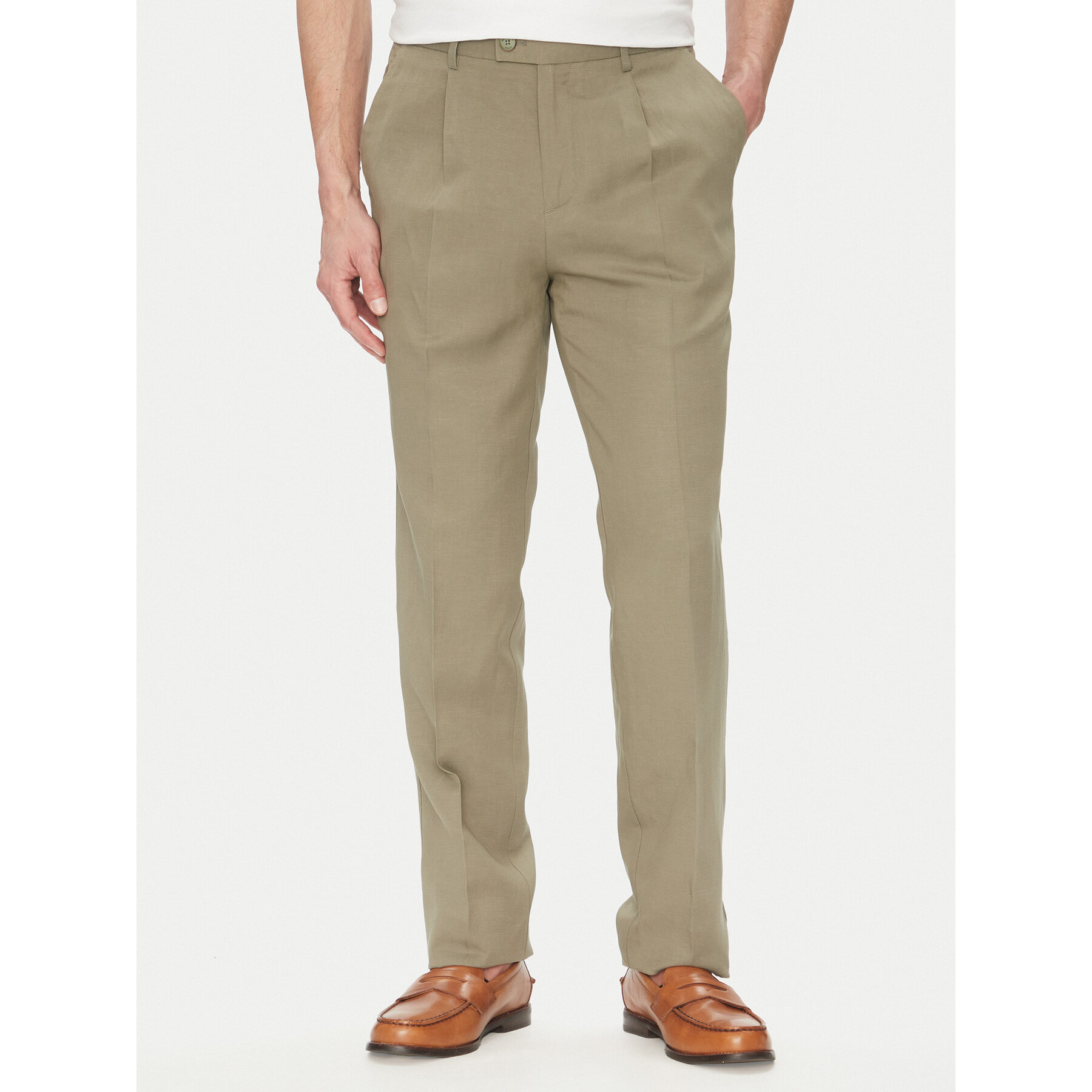 Marciano Guess Stoffhose 5GHB17 2310Z Grün Regular Fit