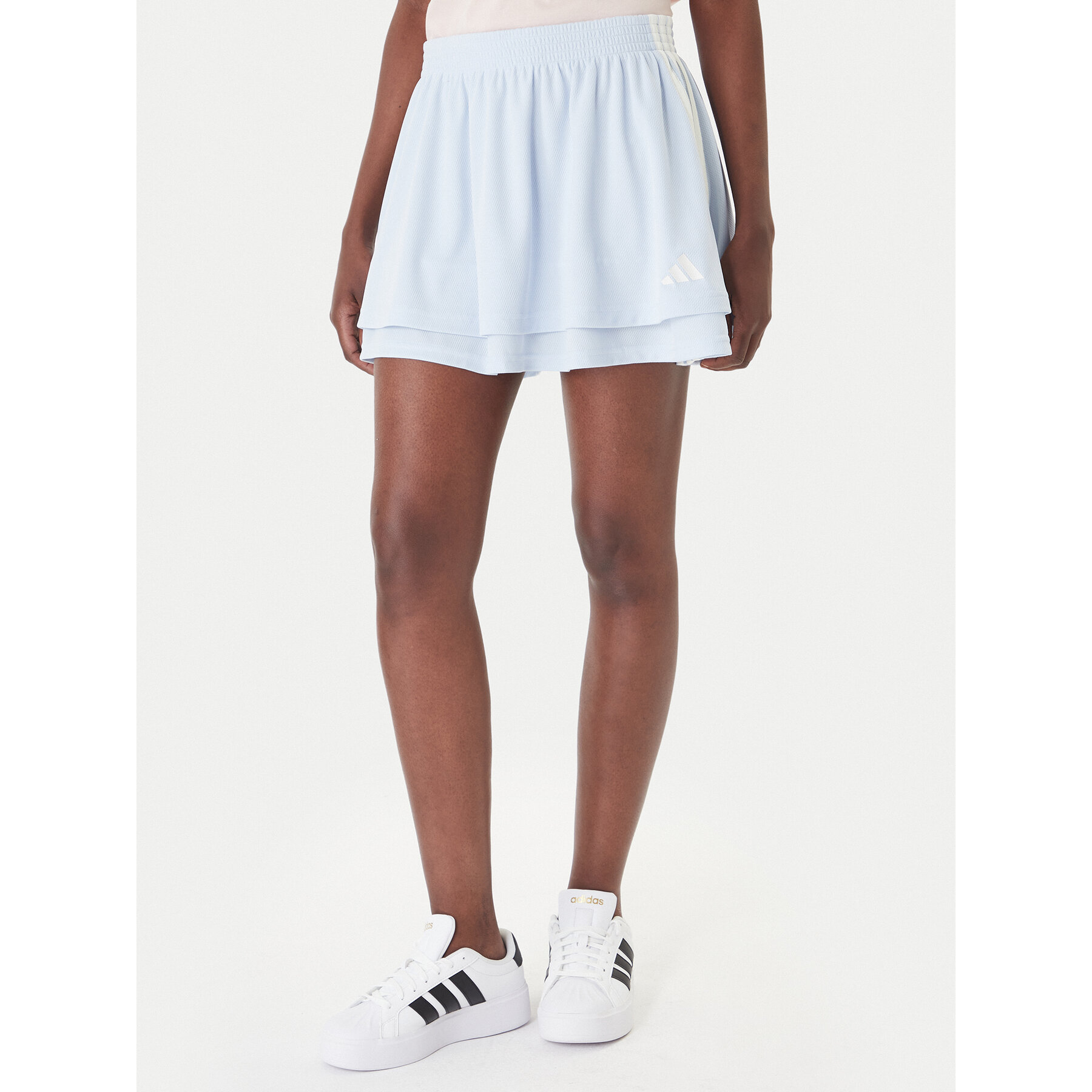 adidas Minirock House Of Tiro JY7633 Himmelblau Regular Fit
