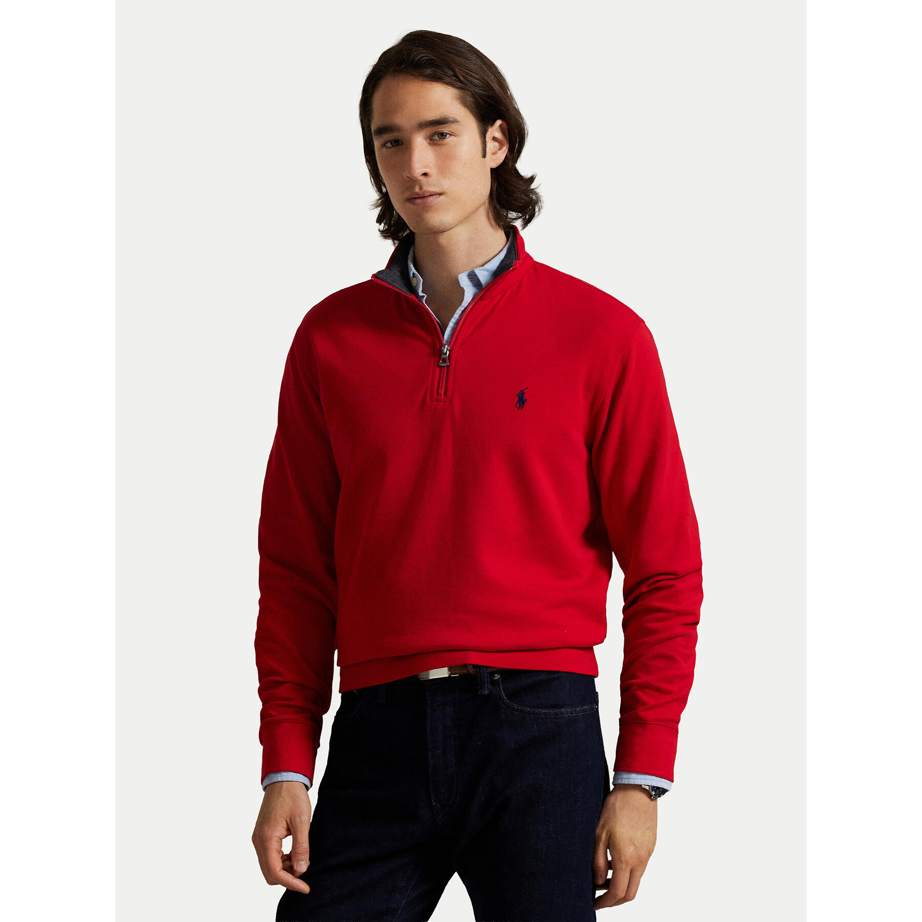 Polo Ralph Lauren Sweatshirt 710812963039 Rot Regular Fit