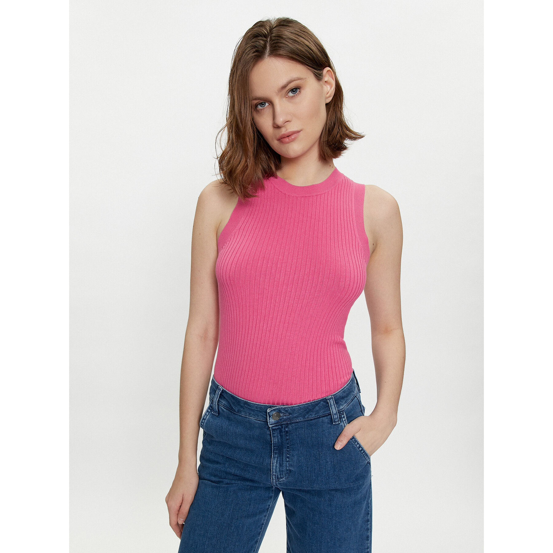 JDY JDY Τοπ Aya 15287501 Ροζ Slim Fit