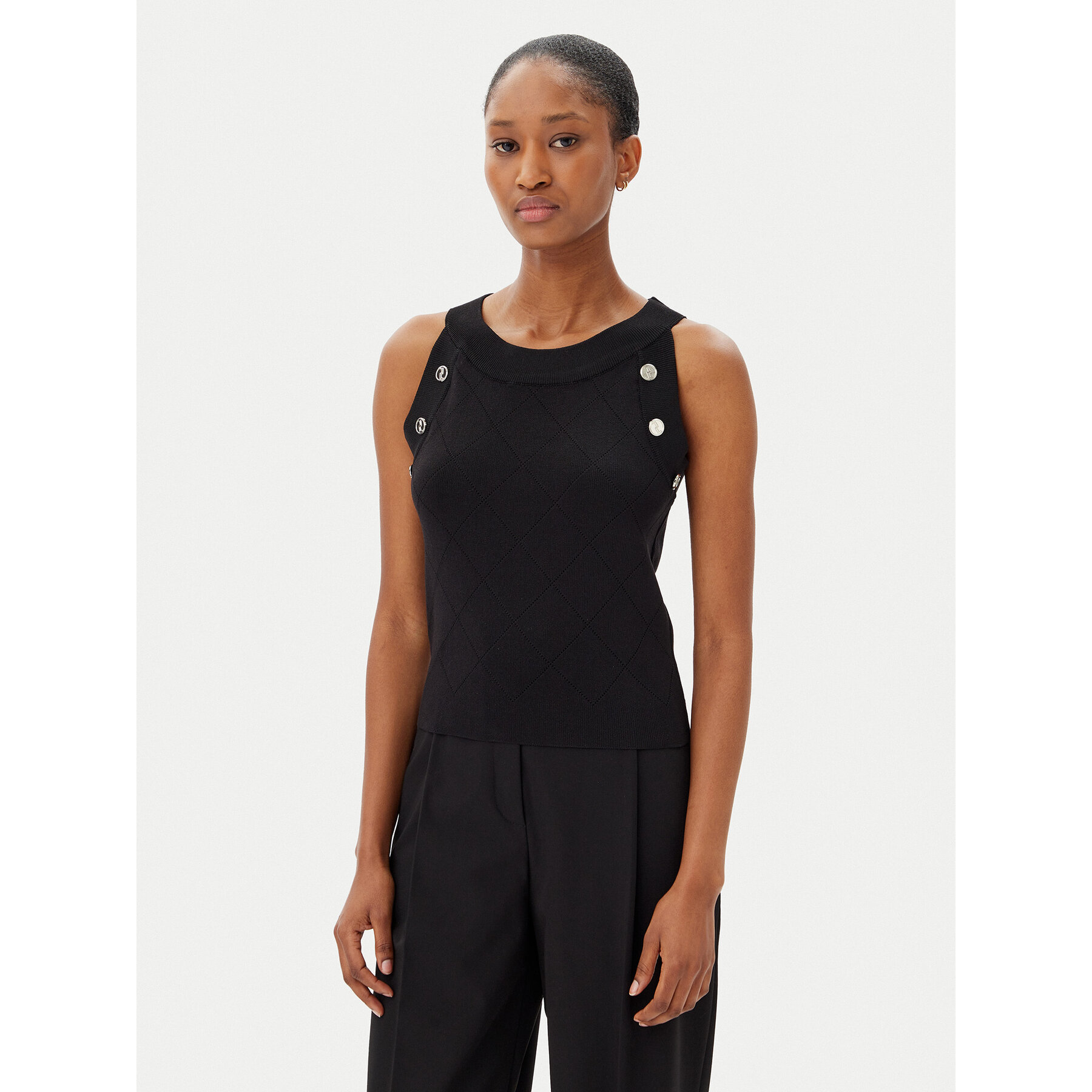 Artigli Top ACMA001879 002 Crna Regular Fit