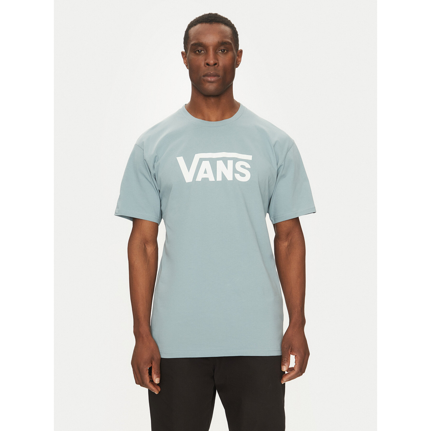 Vans T-Shirt Classic VN000GGG Μπλε Regular Fit