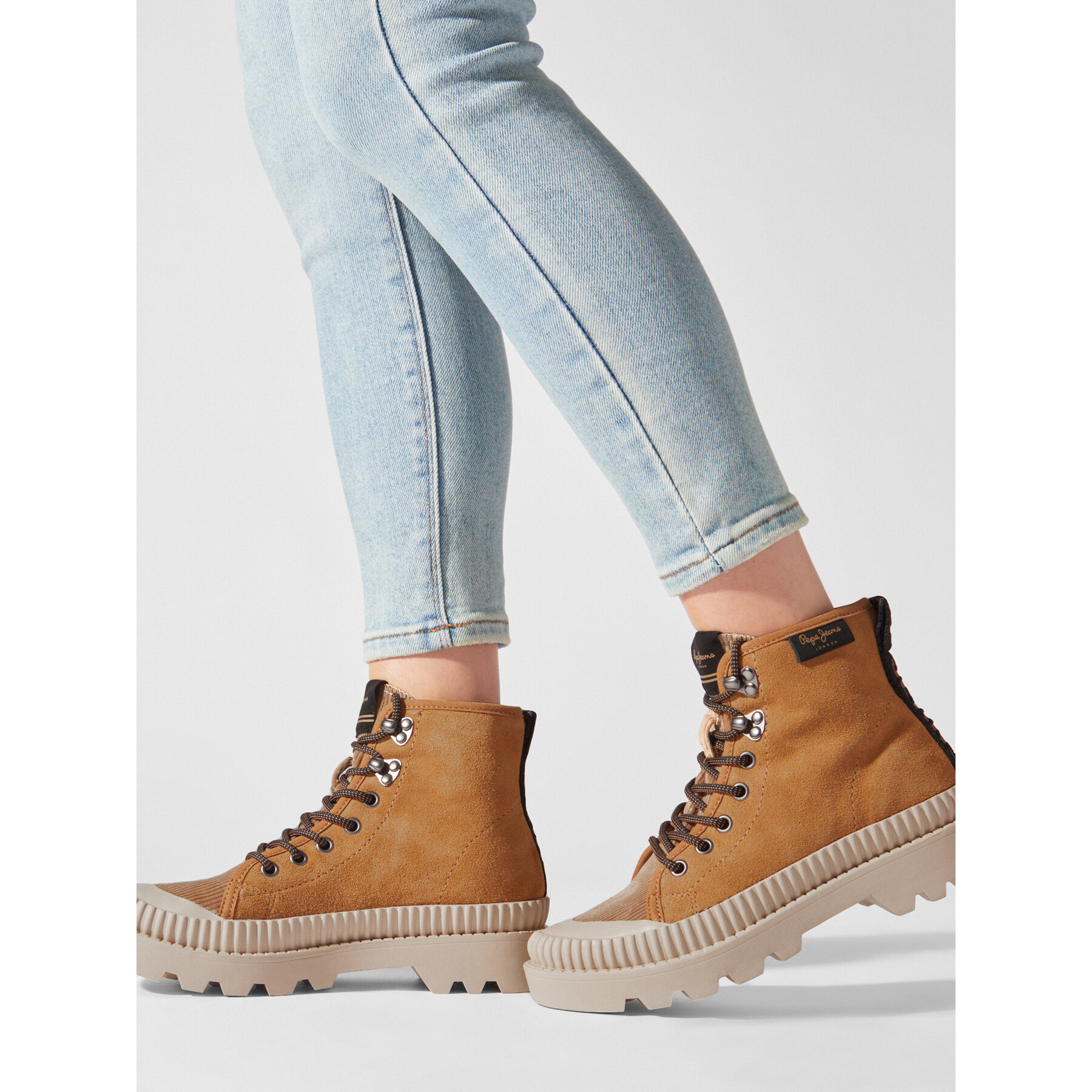 Ghete Pepe Jeans Ascot Desert PLS50429 Maro