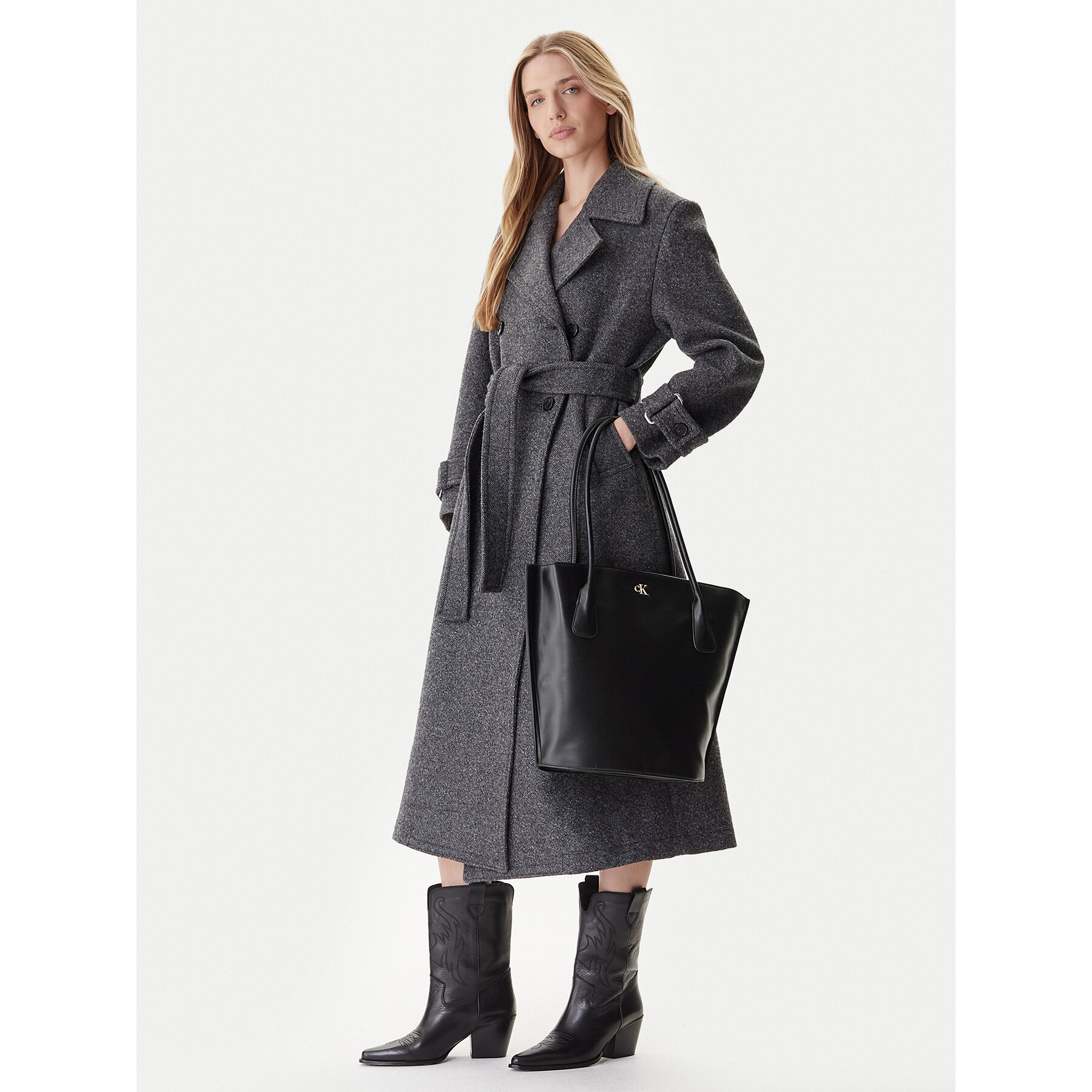 Τσάντα Calvin Klein LV04F3168G Μαύρο