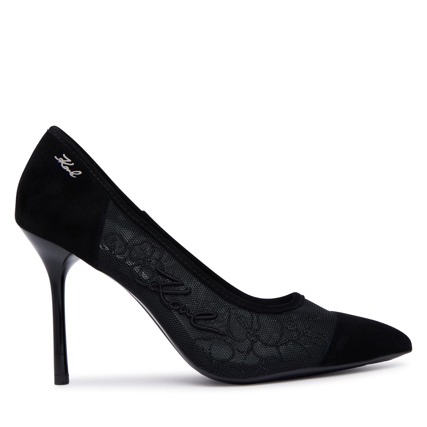 Štikle KARL LAGERFELD Sarabande KL30905L Crna