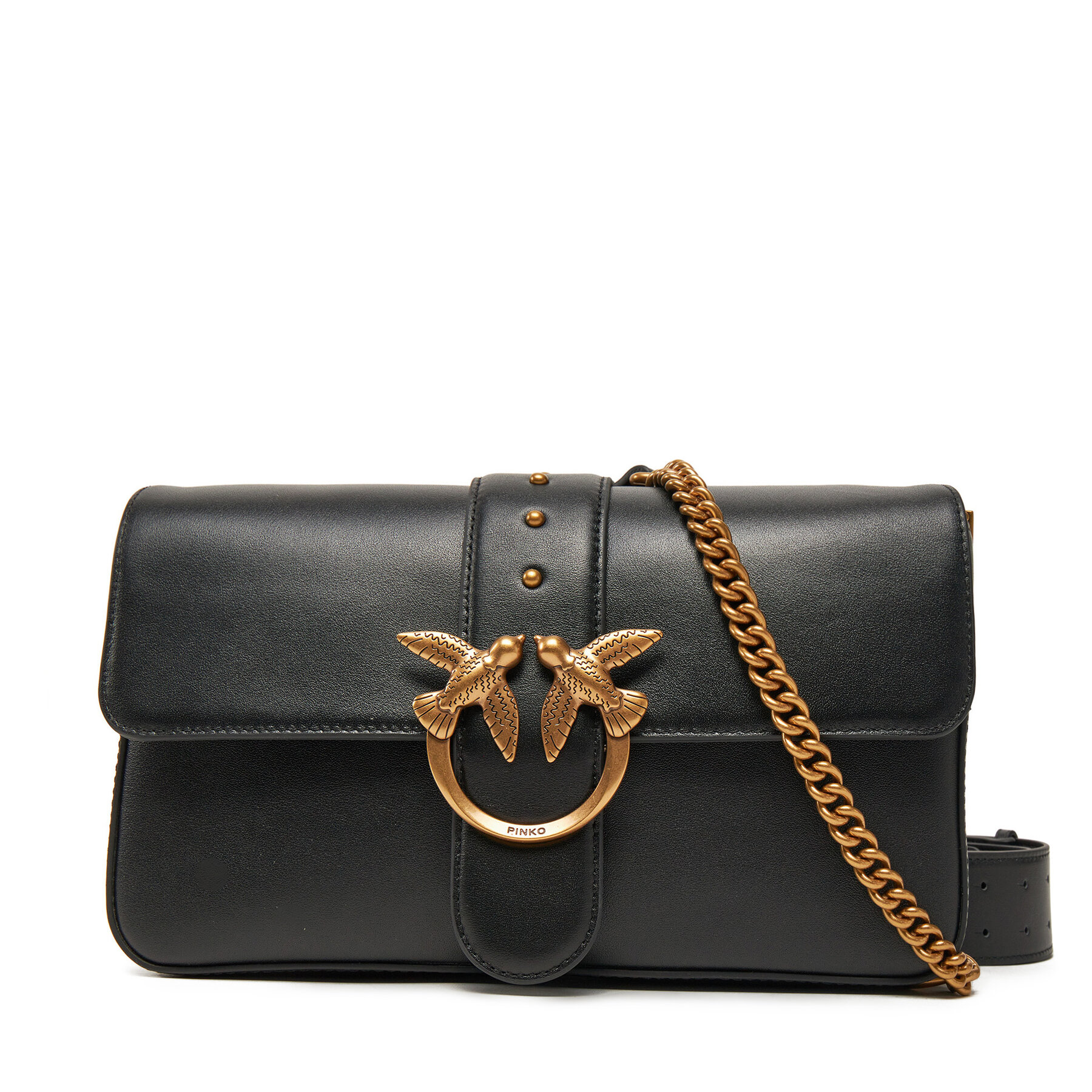Дамска чанта PINKO Love One Classic Slouchy Fl PE 25 PLTT 104524 A0QO Черен