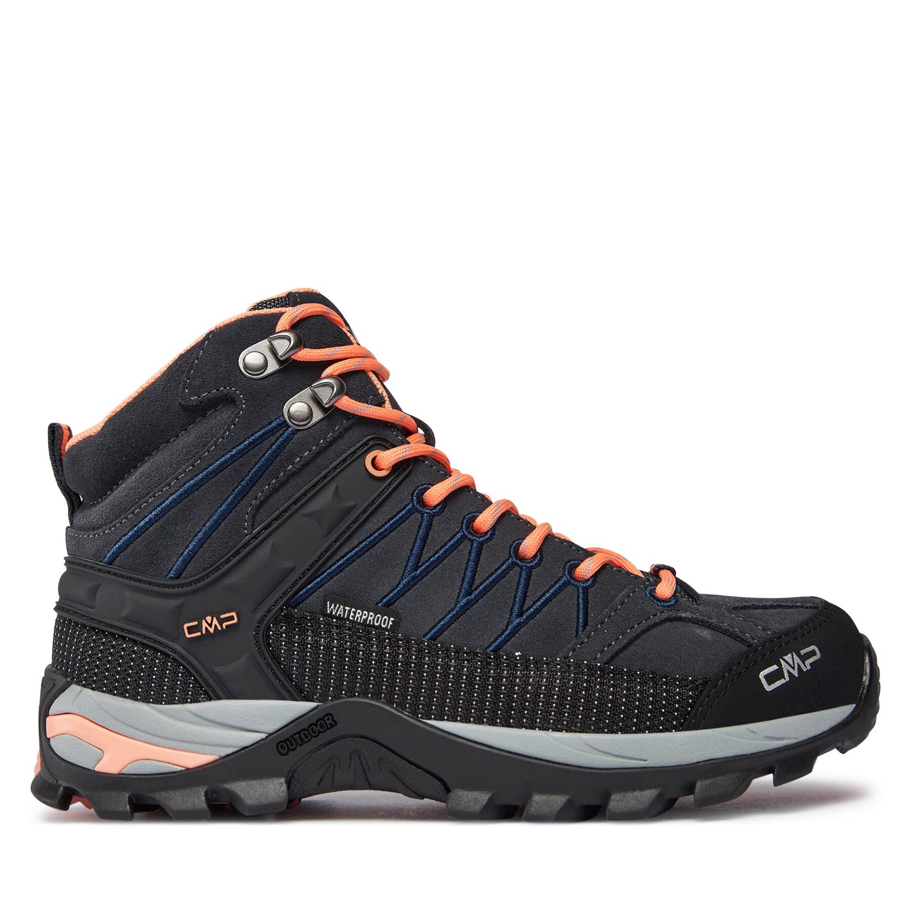 Chaussures de trekking CMP Rigel Mid Wmn Trekking Shoe Wp 3Q12946 Gris
