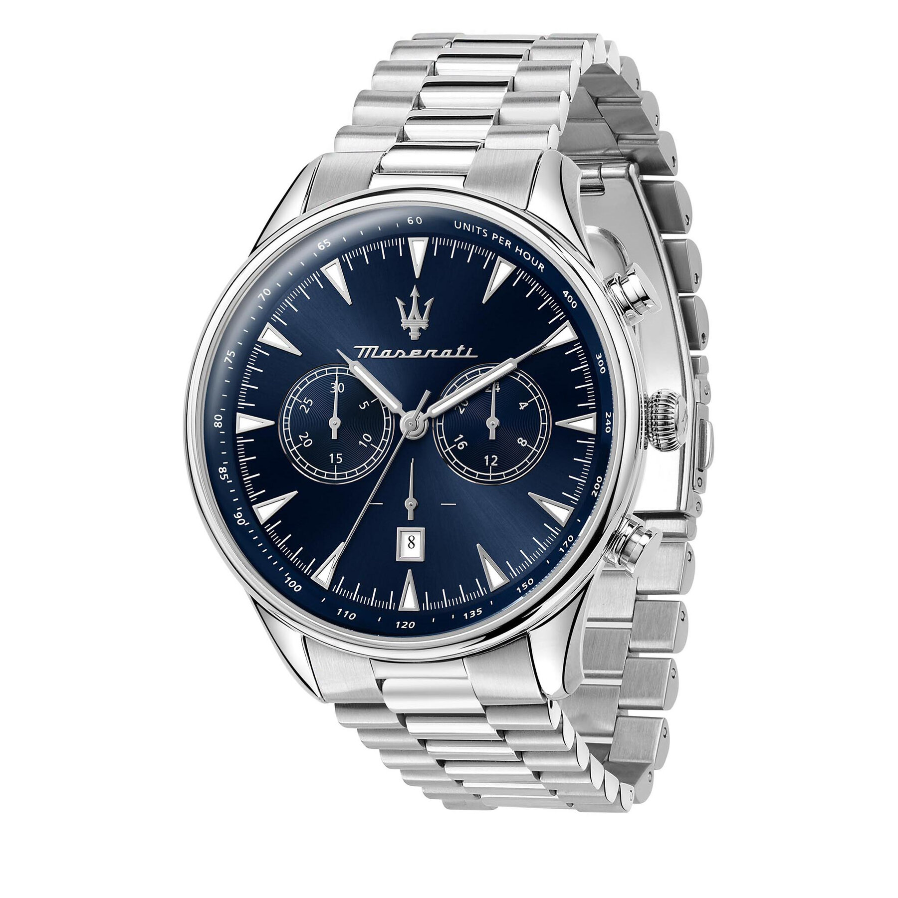 Ceas Maserati Tradizione R8873646005 Silver/Silver Ceas