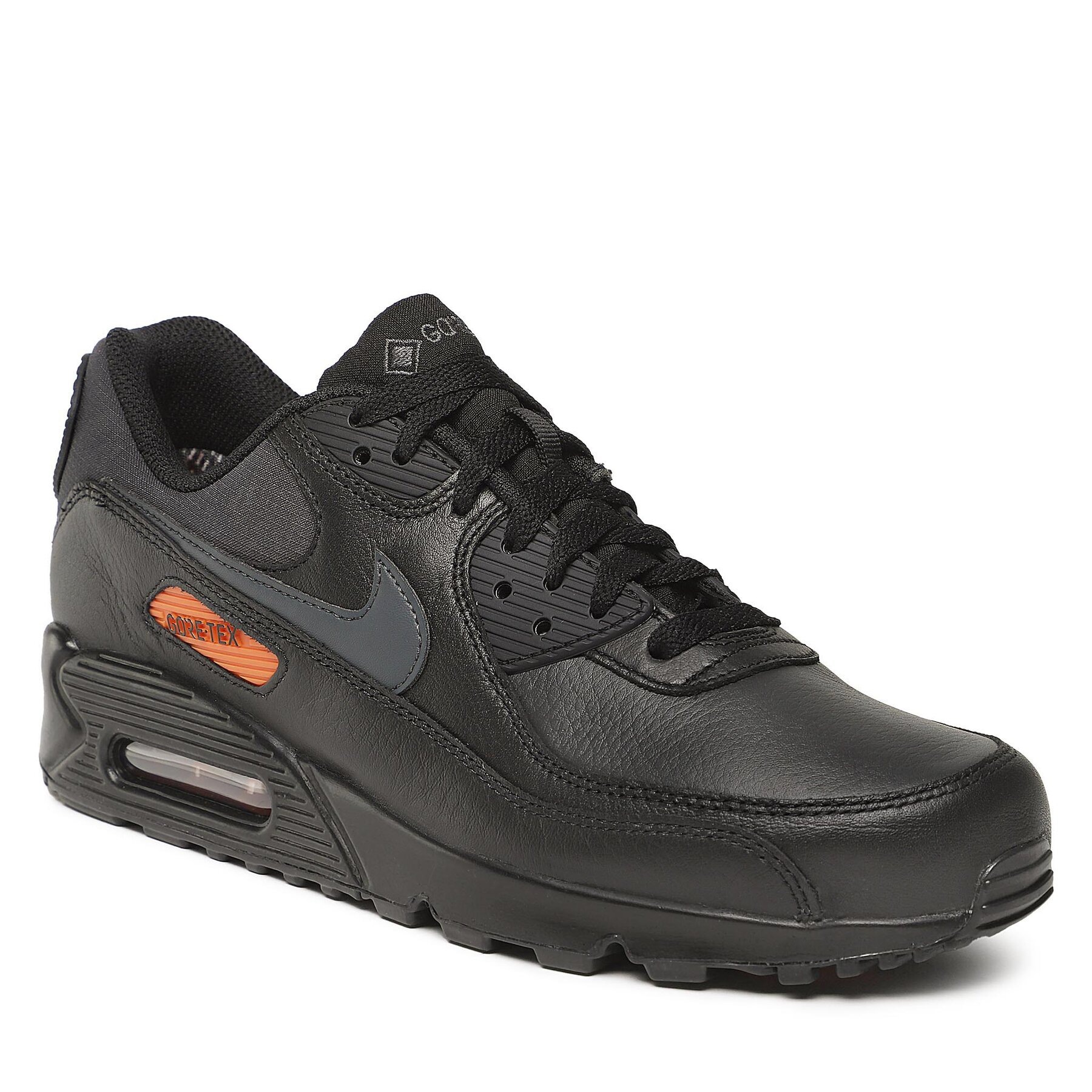 Pantofi Nike Air Max 90 Gtx GORE-TEX DJ9779 002 Black/Anthracite Safety Orange 002 imagine super redus 2022