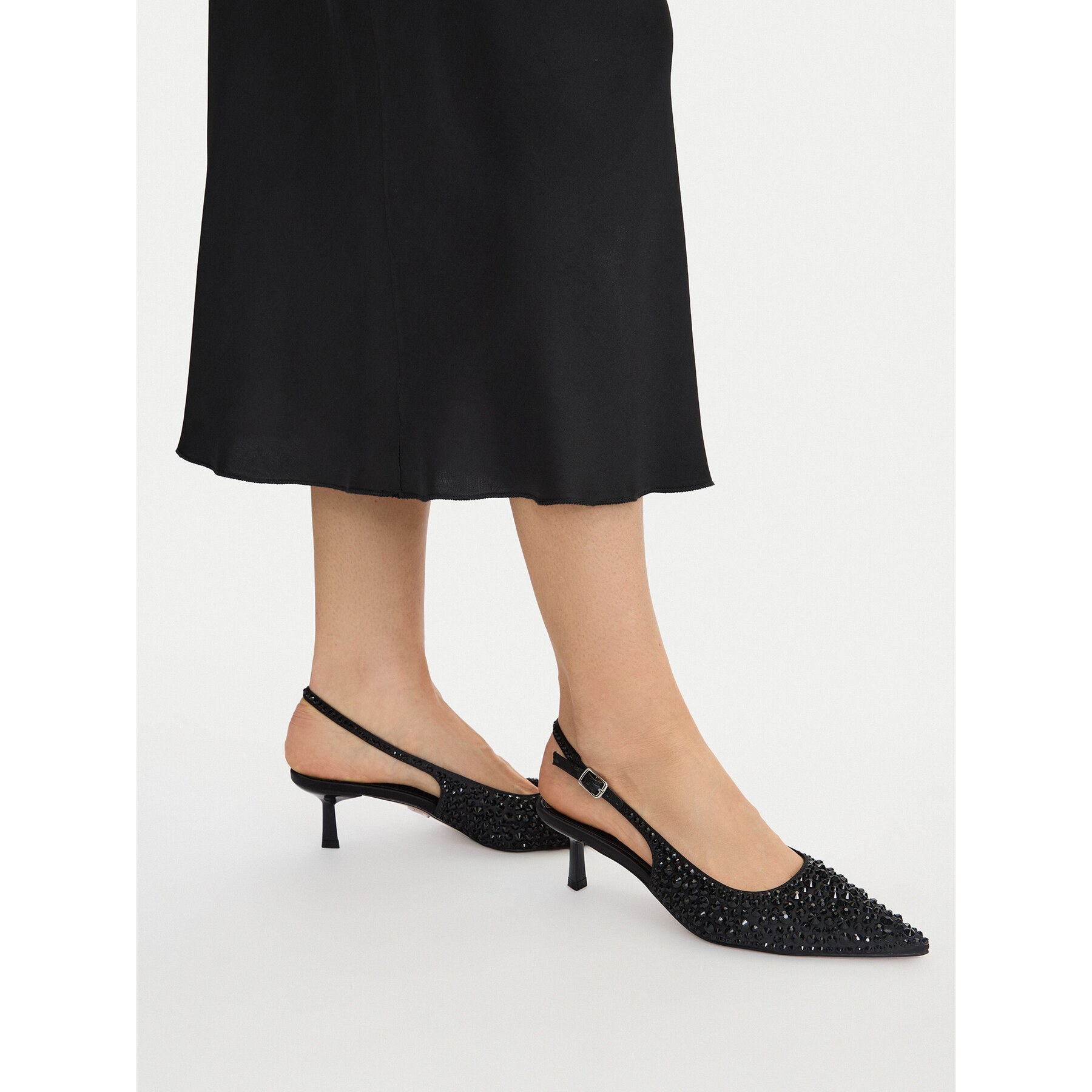 Čevlji z visoko peto Steve Madden Korra-R 11004977 Črna