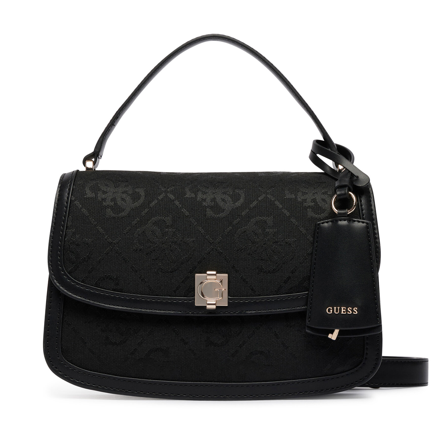 Handtasche Guess Audrey Logo HWJG97 55210 Schwarz